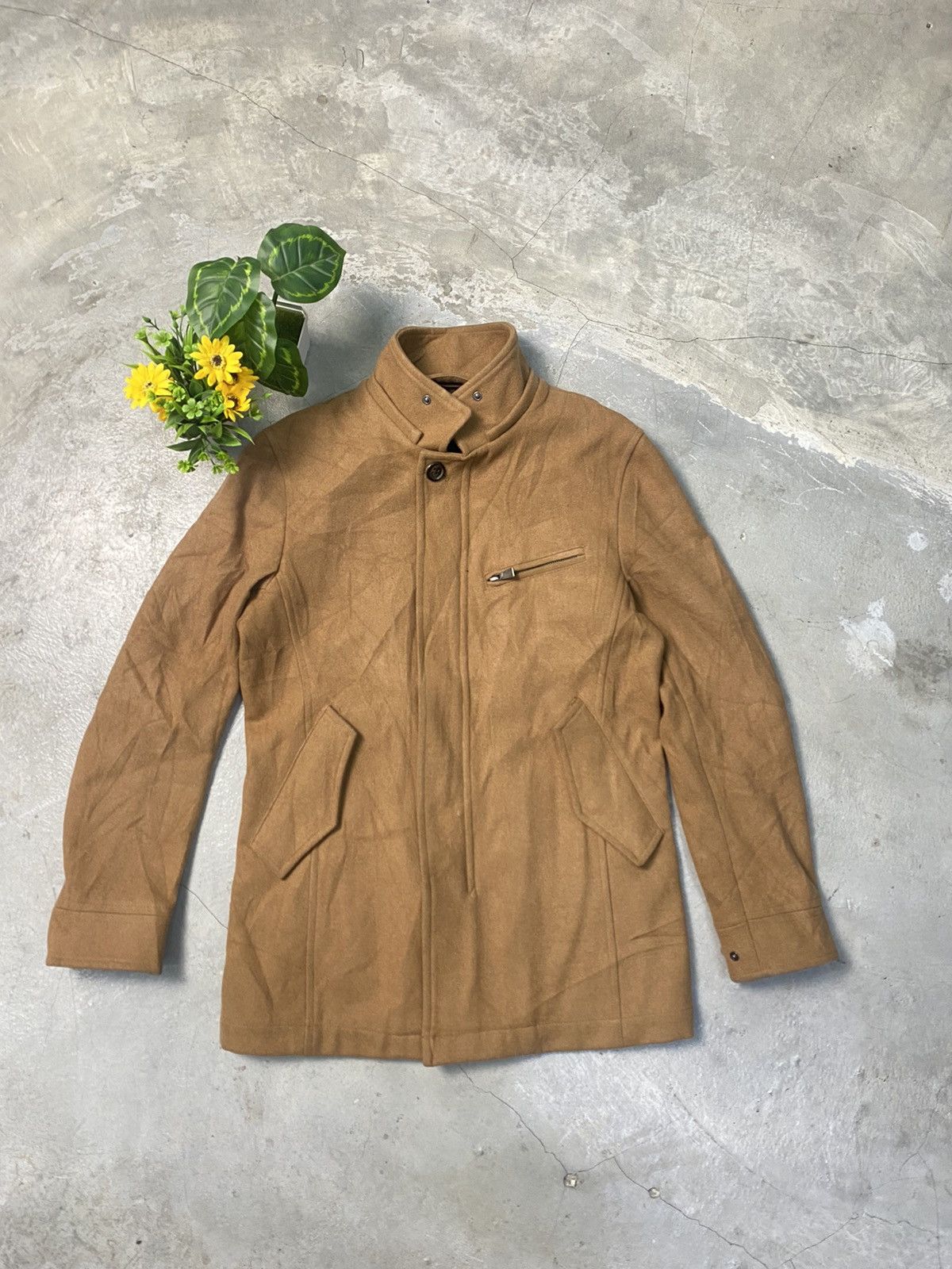 Katharine Hamnett London Katharine hamnett london Brown Wool field jacket Size US L / EU 52-54 / 3 - 1 Thumbnail