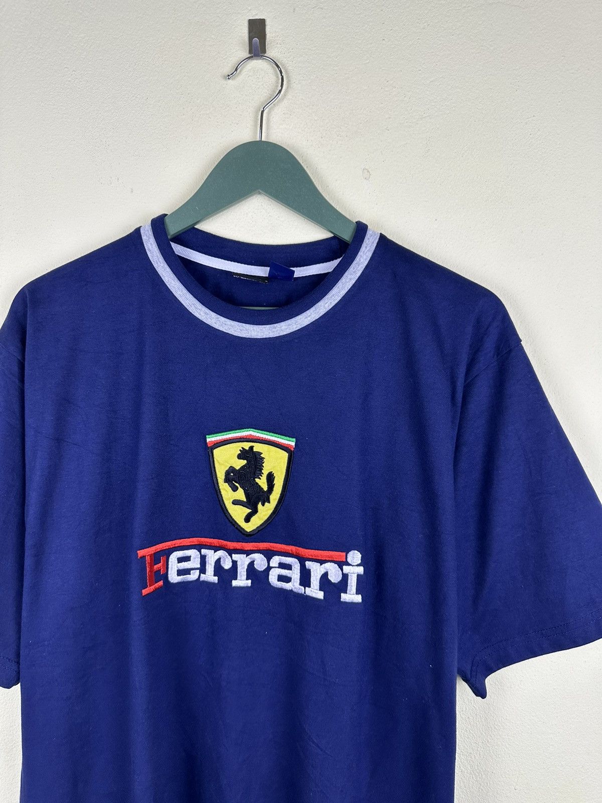 Vintage Ferrari 1999 Embroidery Logo Shirt A200