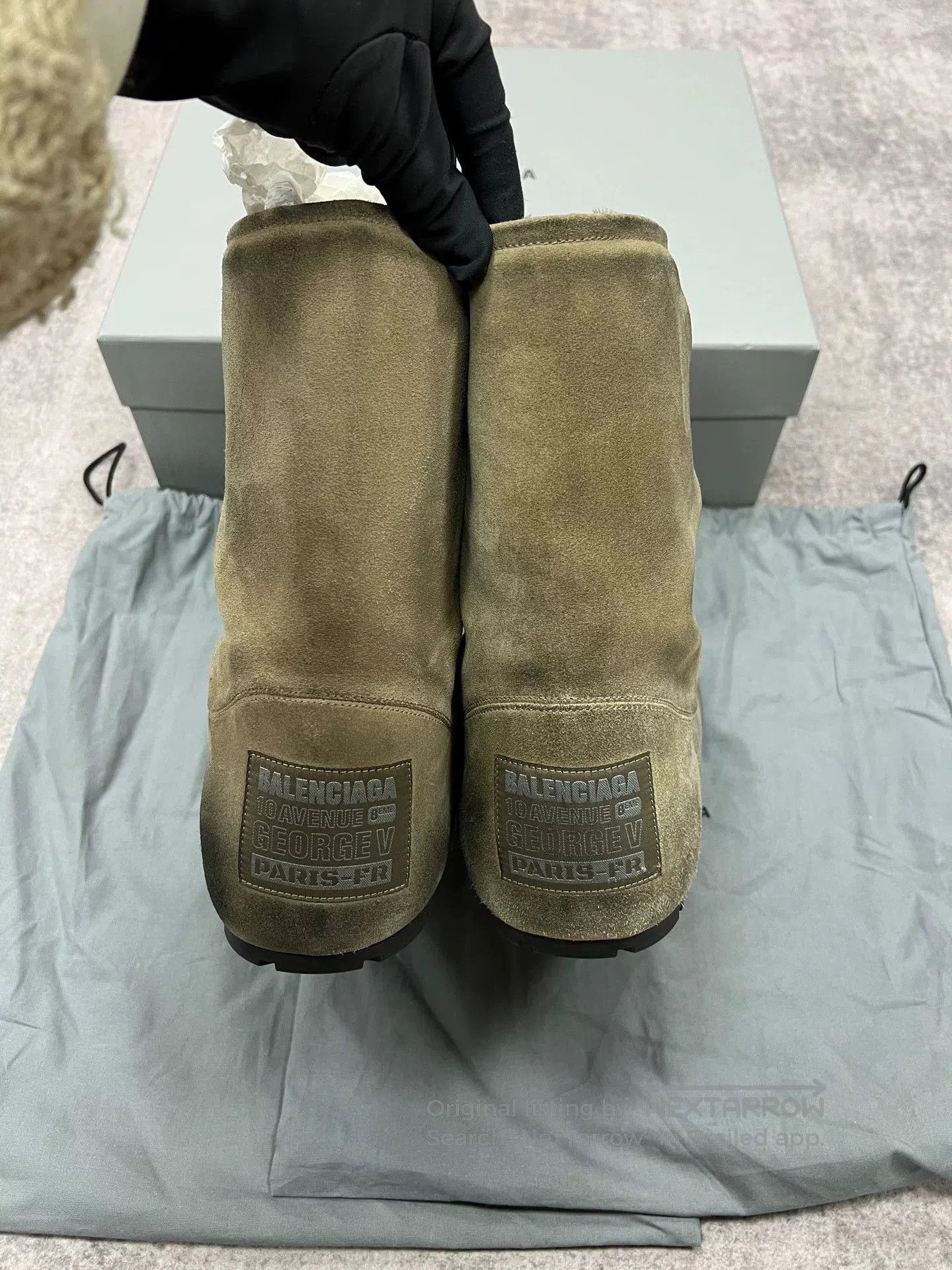 Balenciaga Balenciaga Dumbo Distressed Snow Boots. Size US 9 / EU 42 - 5 Thumbnail