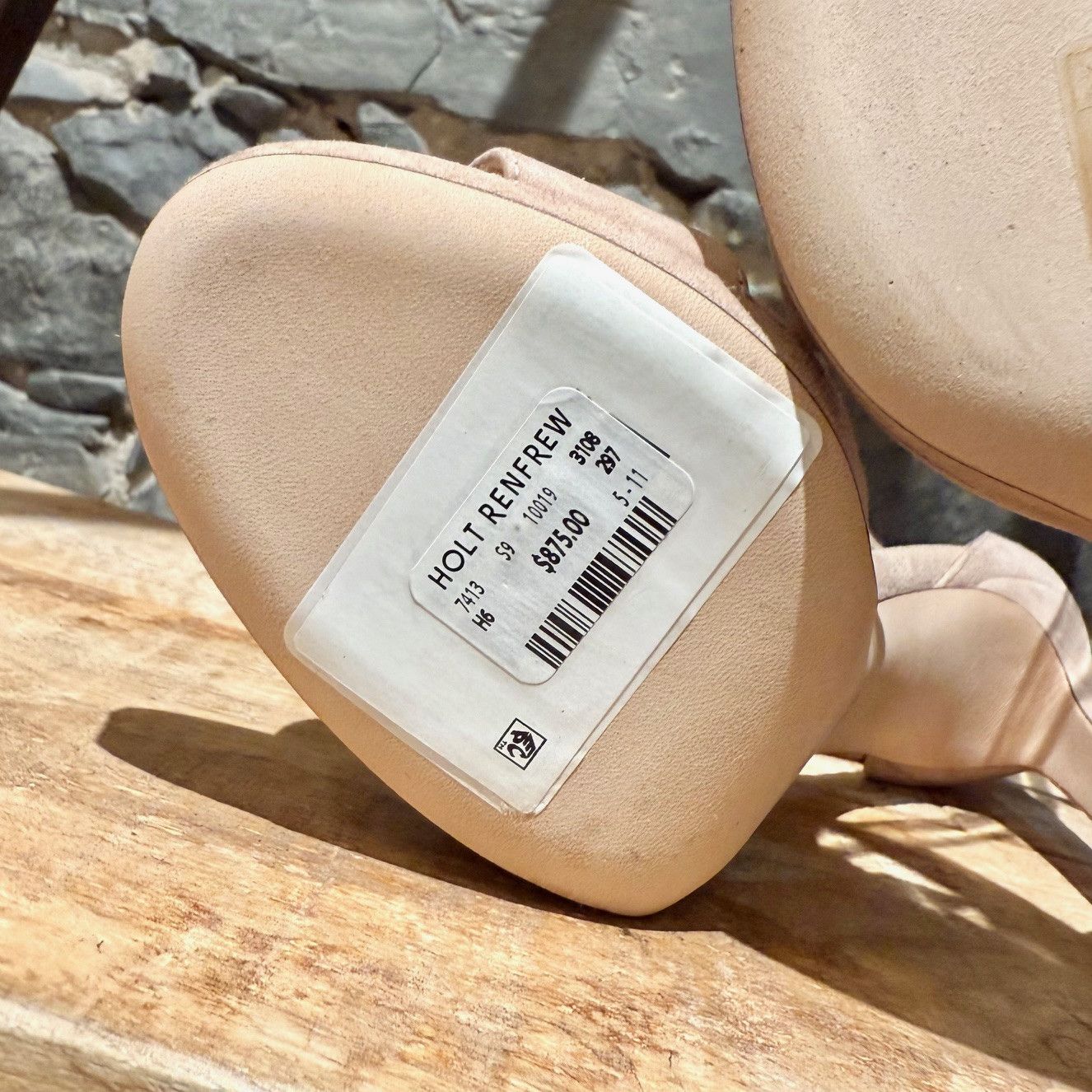 Jimmy Choo Jimmy Choo Beige Suede Misty 120 Heeled Sandals - 36 IT Size US 6 / IT 36 - 8 Thumbnail