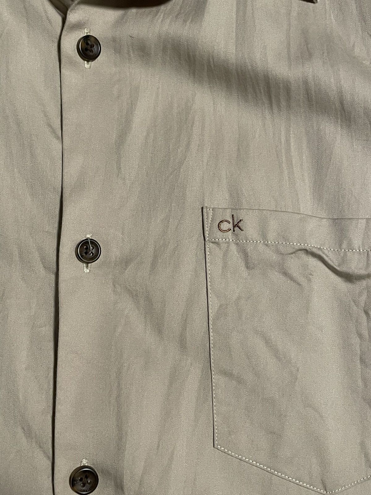 Calvin Klein Calvin Klein Short Sleeve Button-Up Size US L / EU 52-54 / 3 - 3 Thumbnail