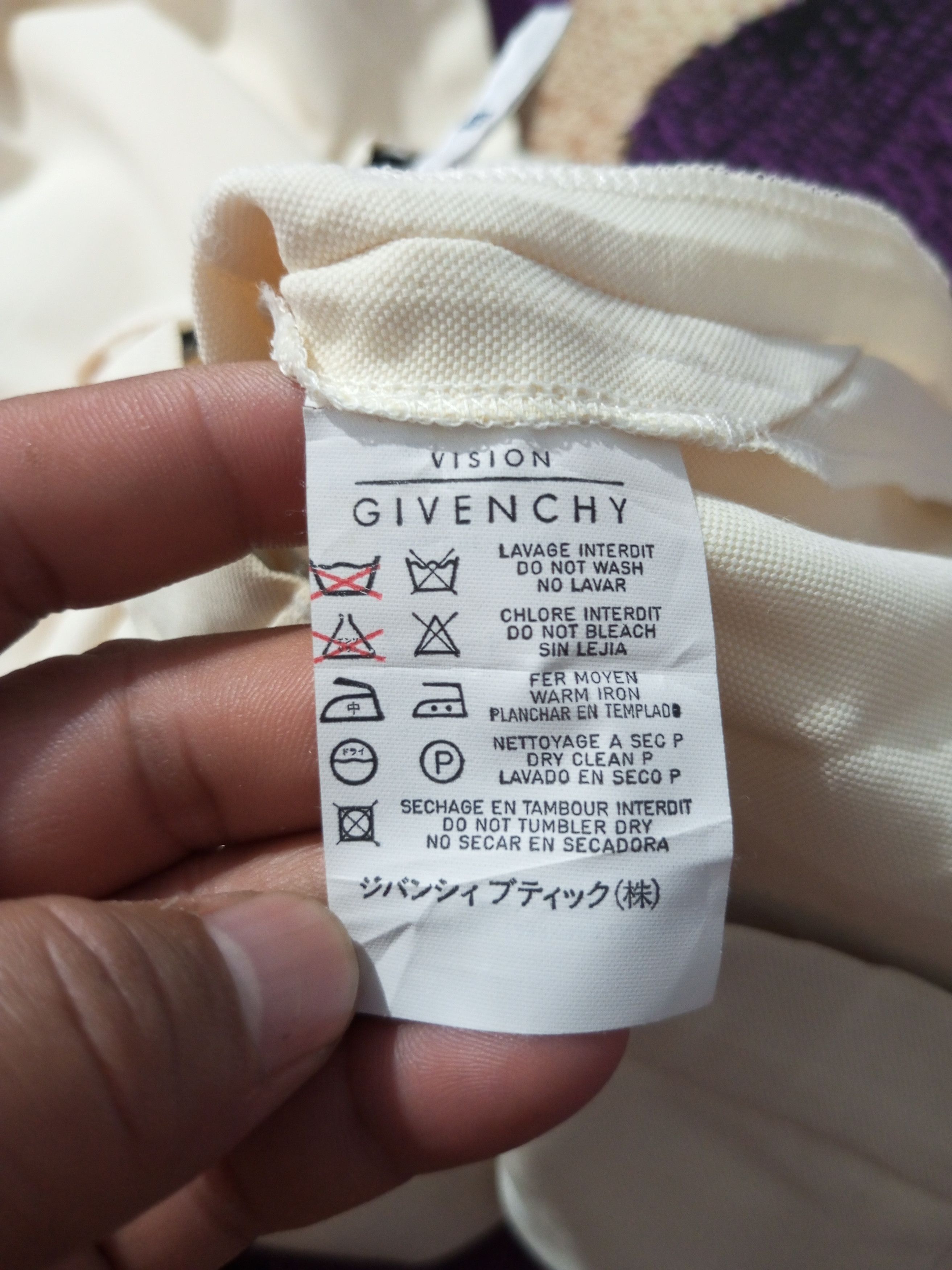 Givenchy × Vintage Vintage Givenchy tissu womens pants Size 28" / US 6 / IT 42 - 9 Thumbnail