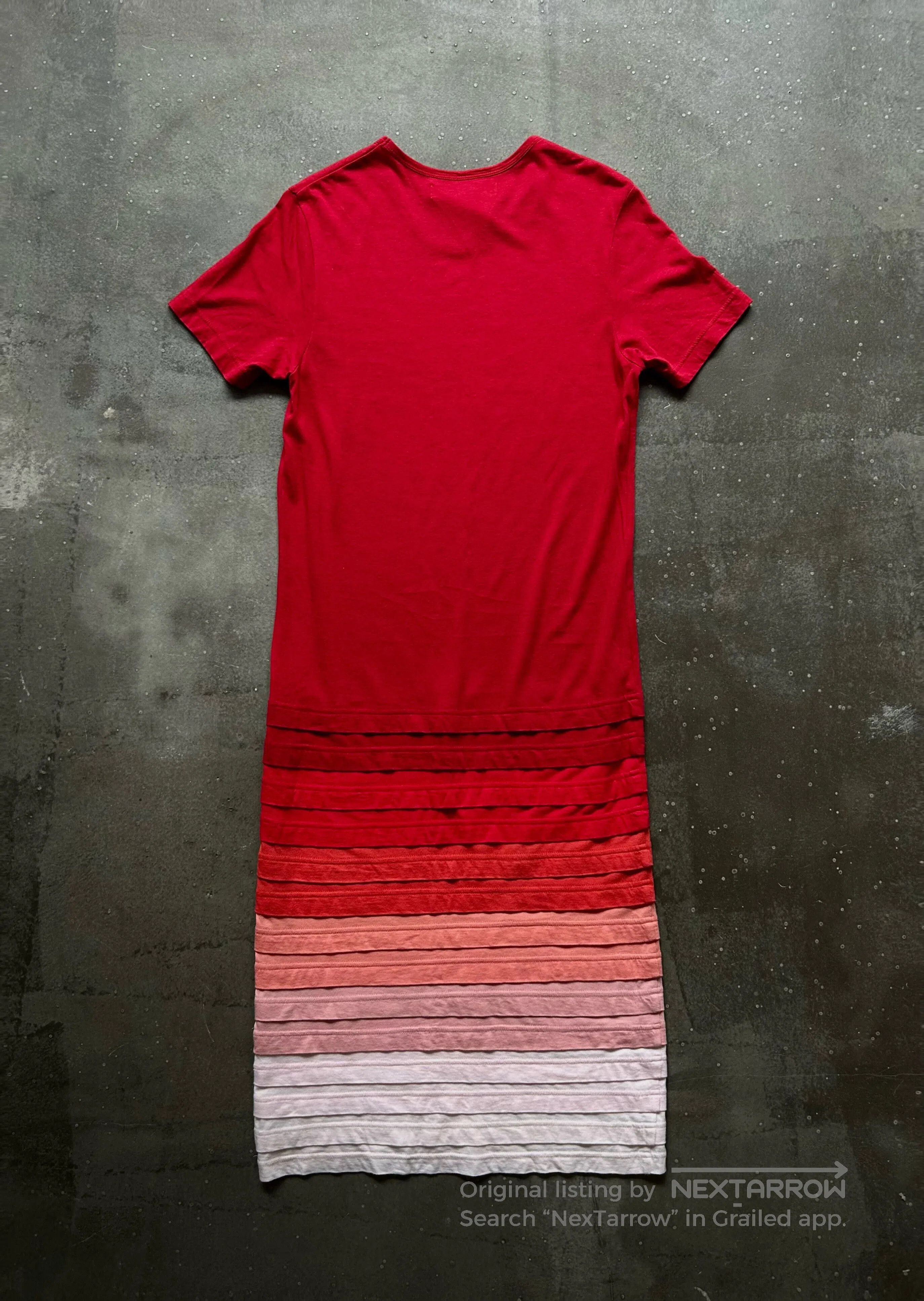 ANREALAGE red gradient star print dress. Size L / US 10 / IT 46 - 2 Thumbnail