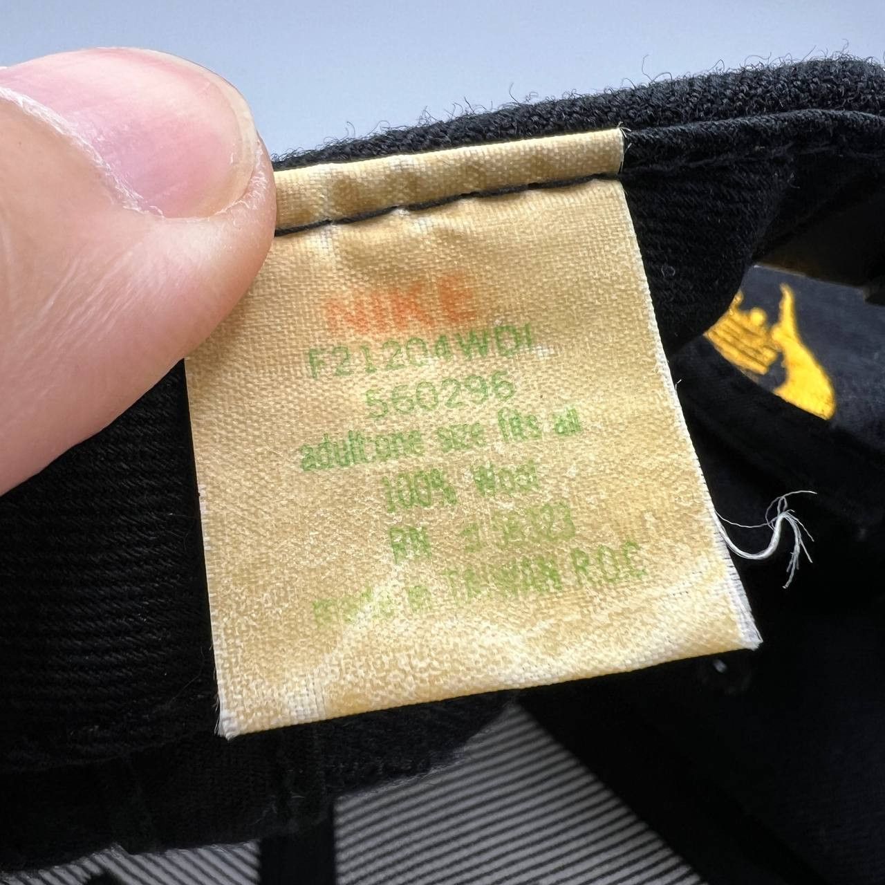 Nike Vintage Air Jordan Hat Men Embroidered Snap Back Cap Wool Size ONE SIZE - 8 Thumbnail