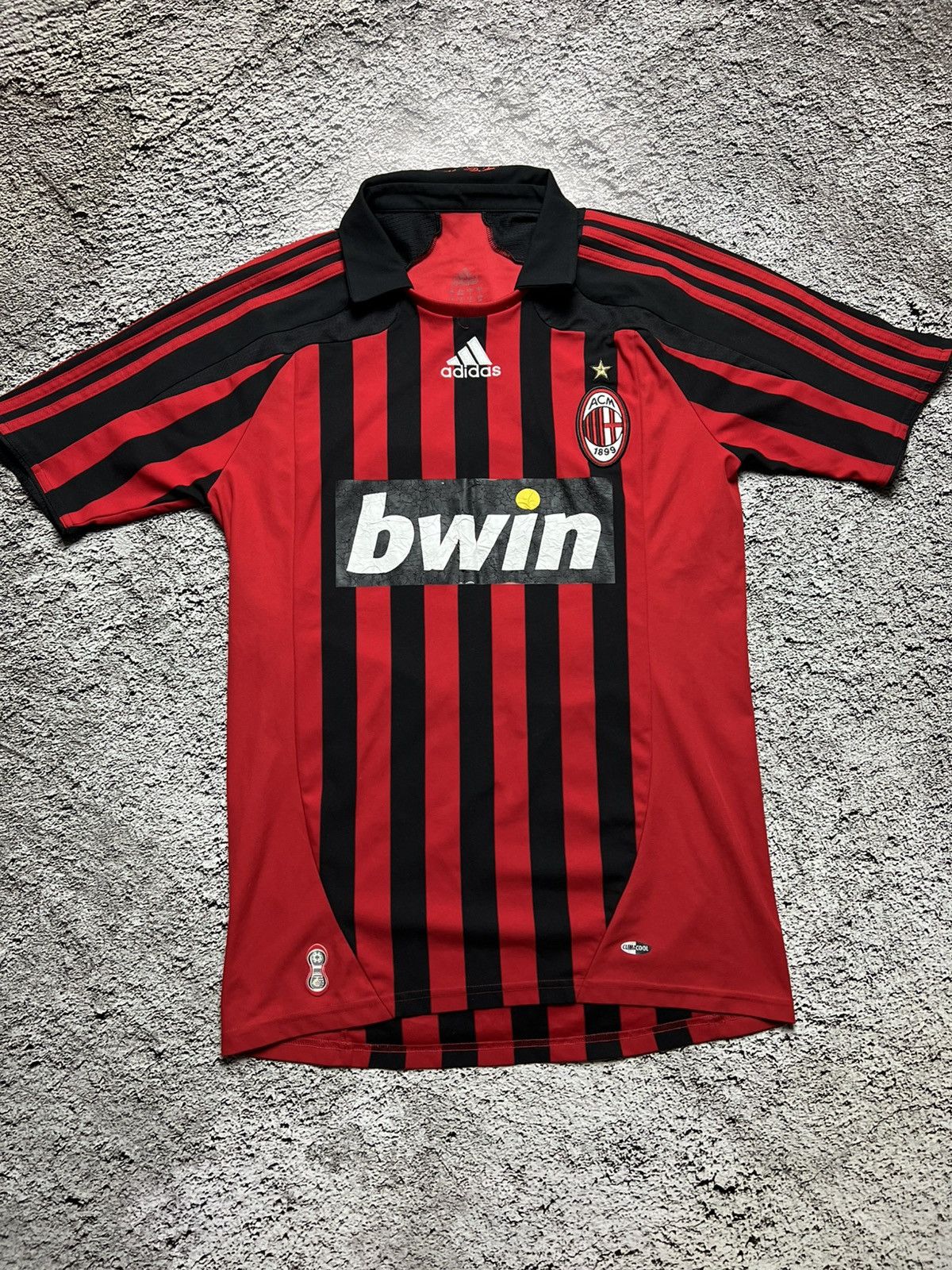 Adidas 2007-2008 ACM Milan Andrea Pirlo adidas vintage jersey Size US S / EU 44-46 / 1 - 2 Thumbnail