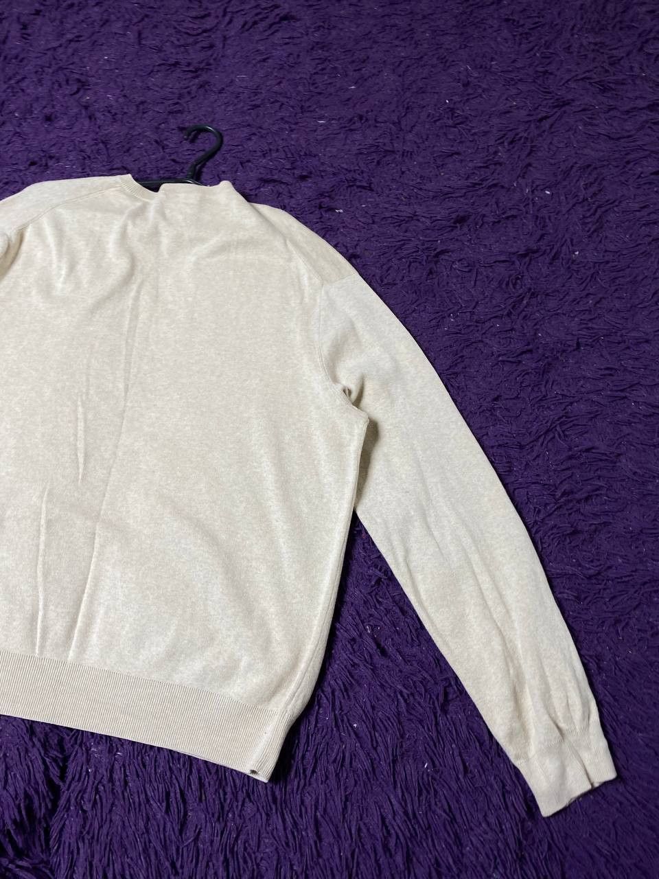 Polo Ralph Lauren × Vintage Black Polo Ralph Lauren Knitted Button Quarter Size L Size US L / EU 52-54 / 3 - 15 Thumbnail