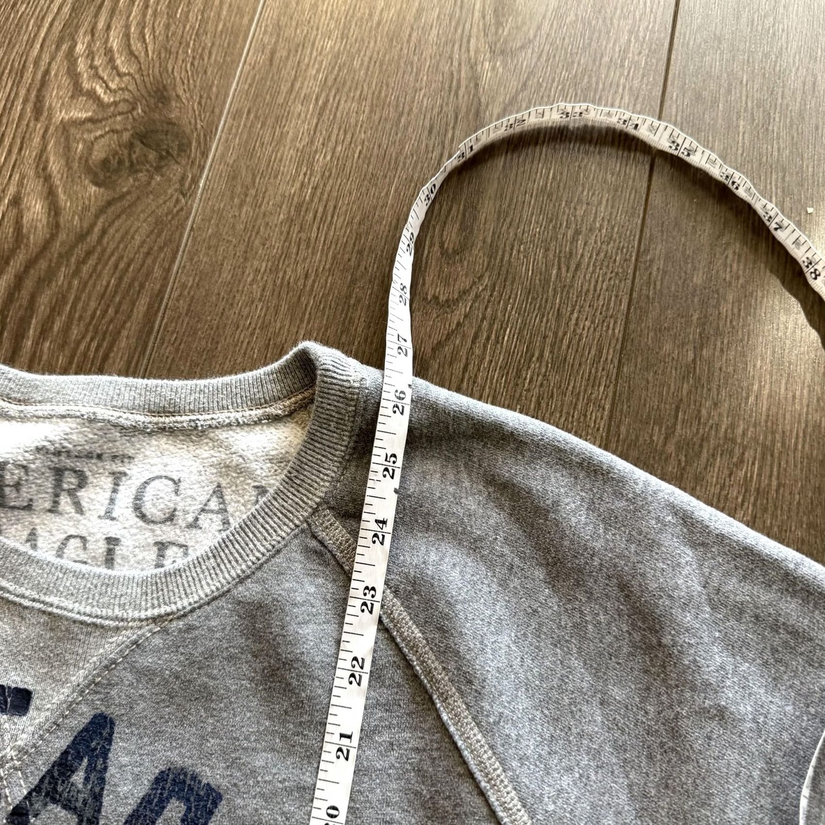 American Eagle Outfitters VINTAGE American Eagle Sweatshirt Mens XL Gray Fleece Pullover Crew Neck Graphic Print Repel 2000s Y2K Size US XL / EU 56 / 4 - 8 Thumbnail