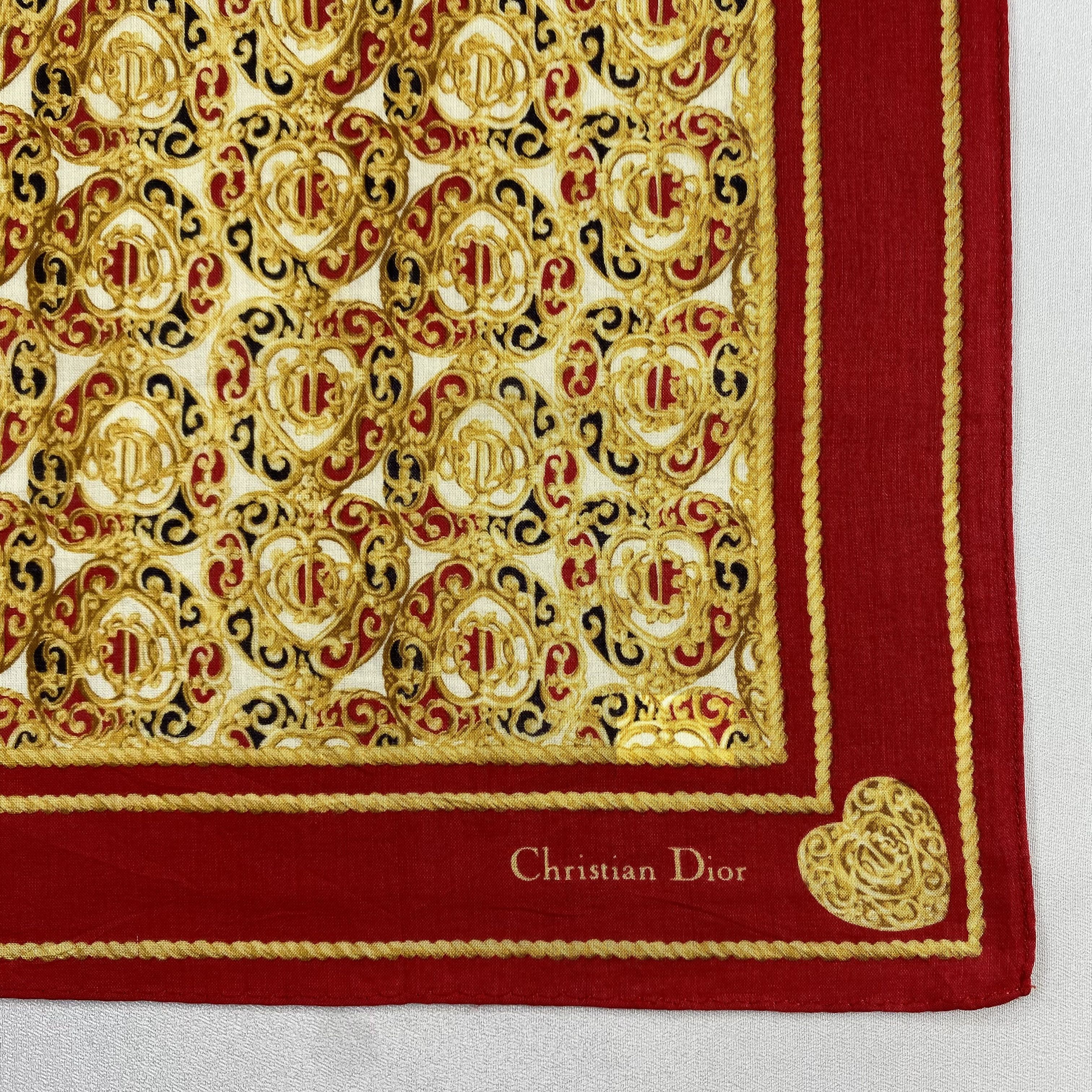 Christian Dior Monsieur Handkerchief / Neckerchief-P752