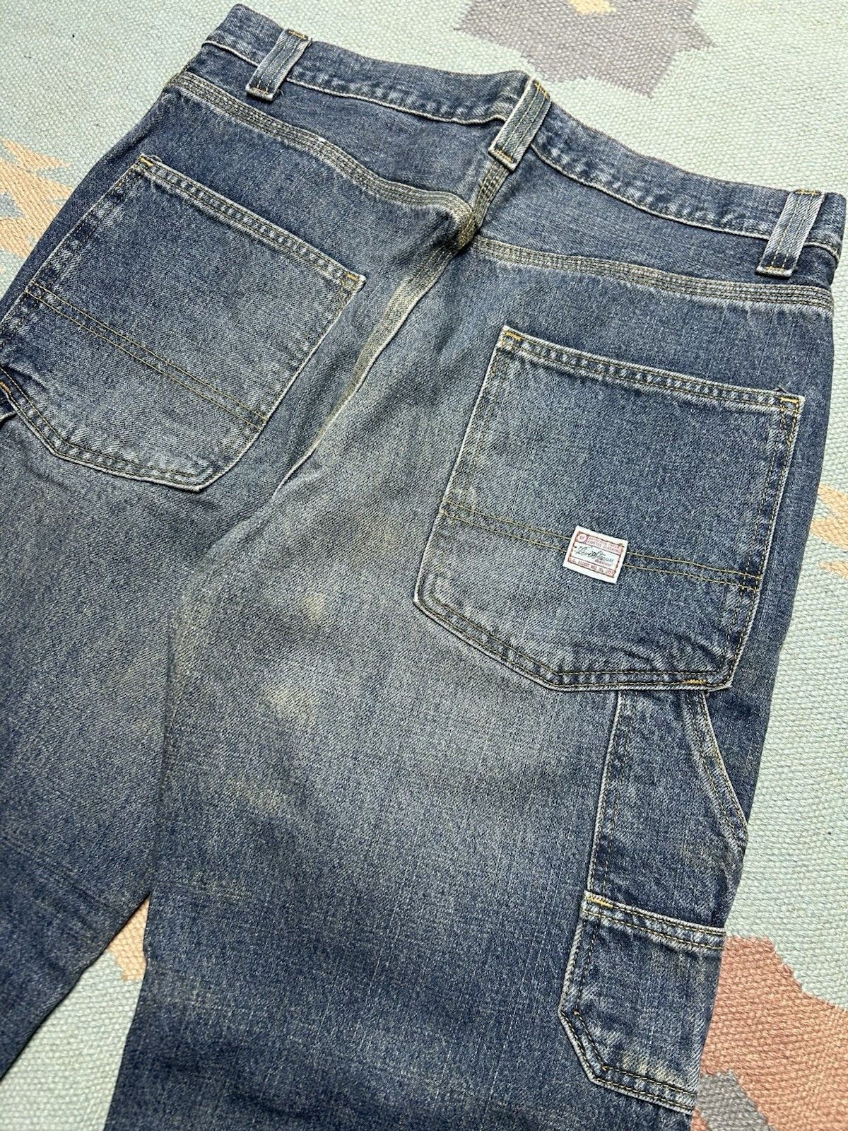 Vintage Levi’s carpenter jeans workwear skater baggy wide y2k 33x31 Size US 33 - 4 Thumbnail