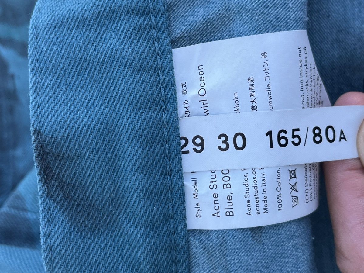 Acne Studios Acne Studios 1996 Swirl Ocean Blue Jeans 29/30 Size US 30 / EU 46 - 9 Thumbnail
