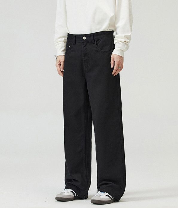 Japanese Brand Maillard Retro Men's Casual Loose Baggy Jeans Size US 32 / EU 48 - 2 Thumbnail