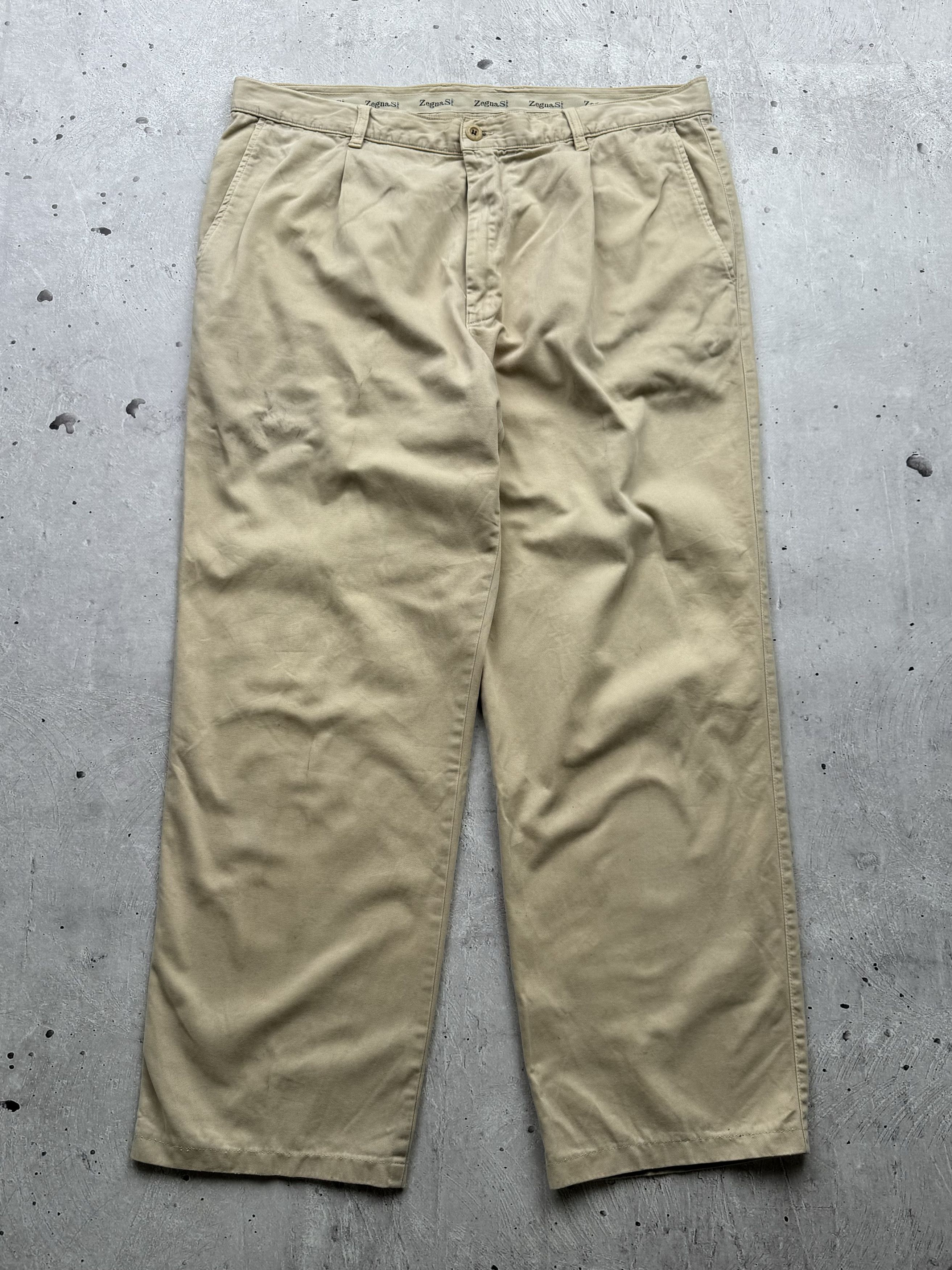 Ermenegildo Zegna × Vintage × Z Zegna Ermenegildo Zegna Sport Vintage Pants Size US 39 - 1 Thumbnail