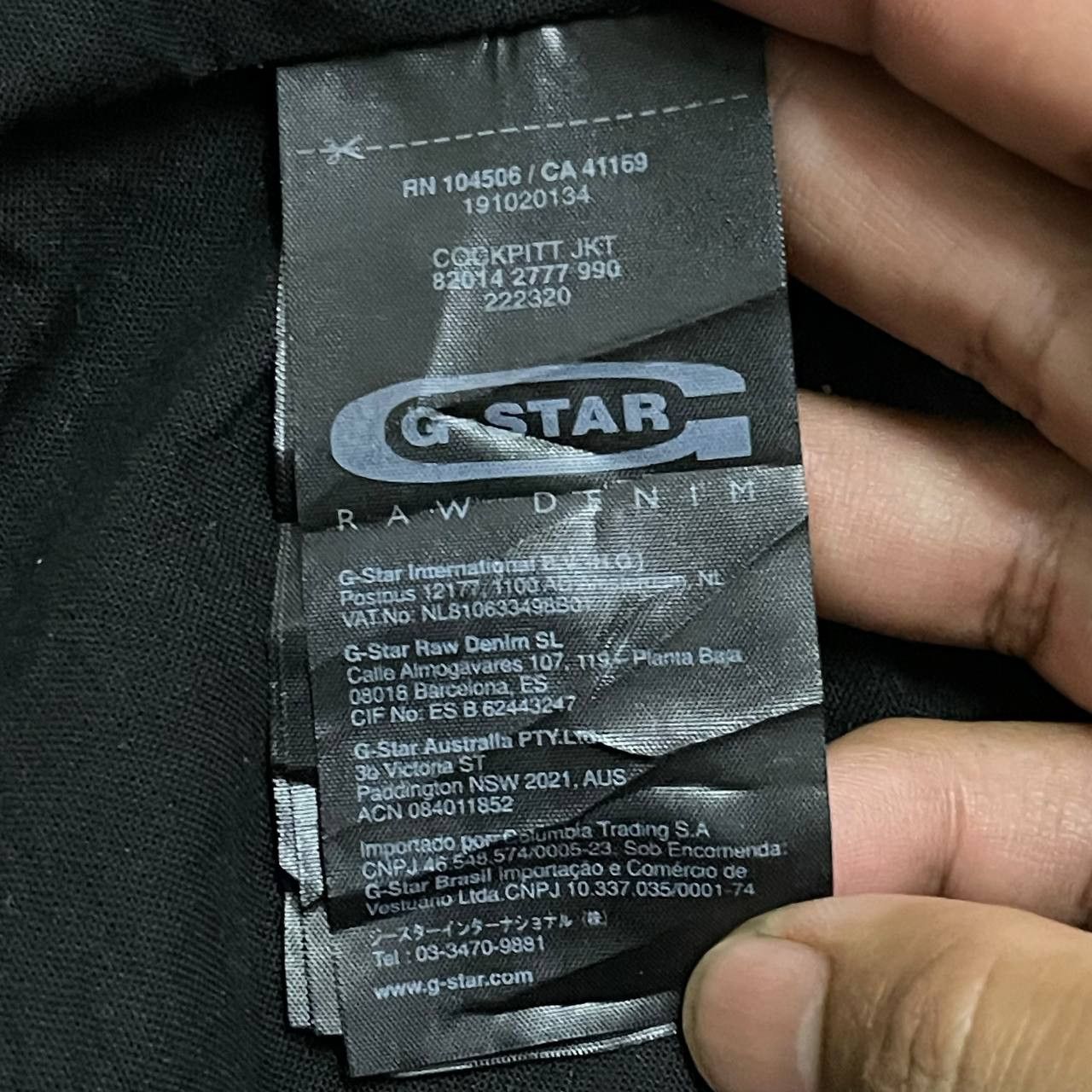 G-Star Vintage G Star Raw 3301 Multi Pocket Jacket Size US L / EU 52-54 / 3 - 11 Thumbnail