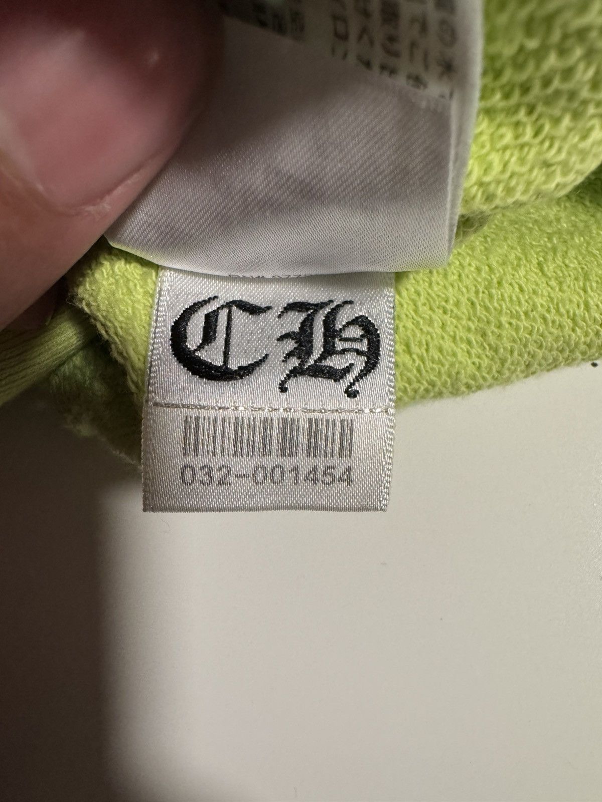 Chrome Hearts Chrome Hearts Matty Boy Hoodie Lime Green Size US XXL / EU 58 / 5 - 5 Thumbnail