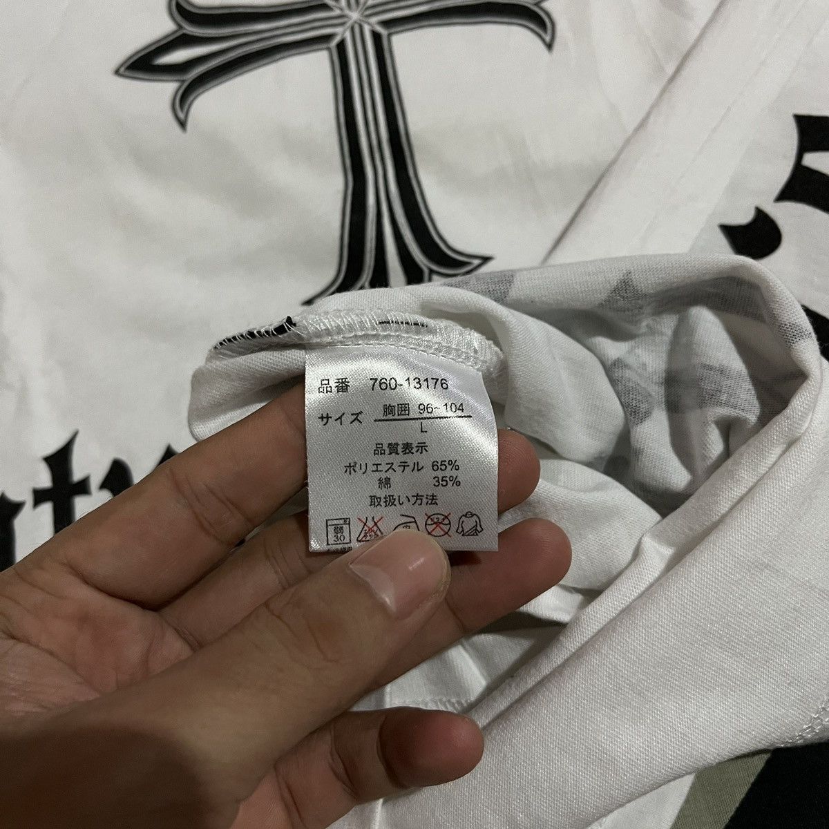 Japanese Brand Slash number japan punk poem ifsixwasnine Size US L / EU 52-54 / 3 - 4 Thumbnail