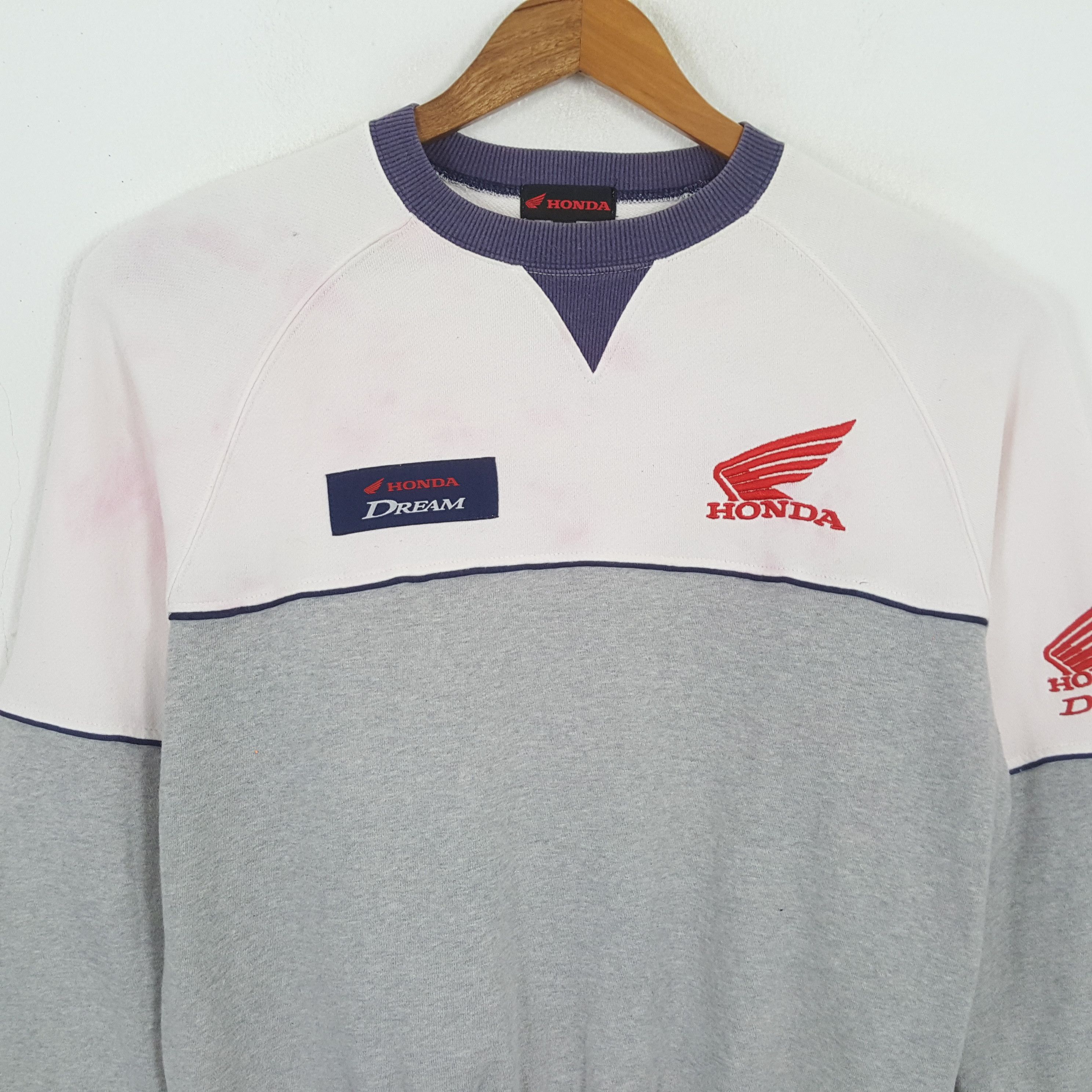 Honda × Vintage Vintage HONDA DREAM Japanese Racing Team Sweatshirts Size US M / EU 48-50 / 2 - 4 Thumbnail
