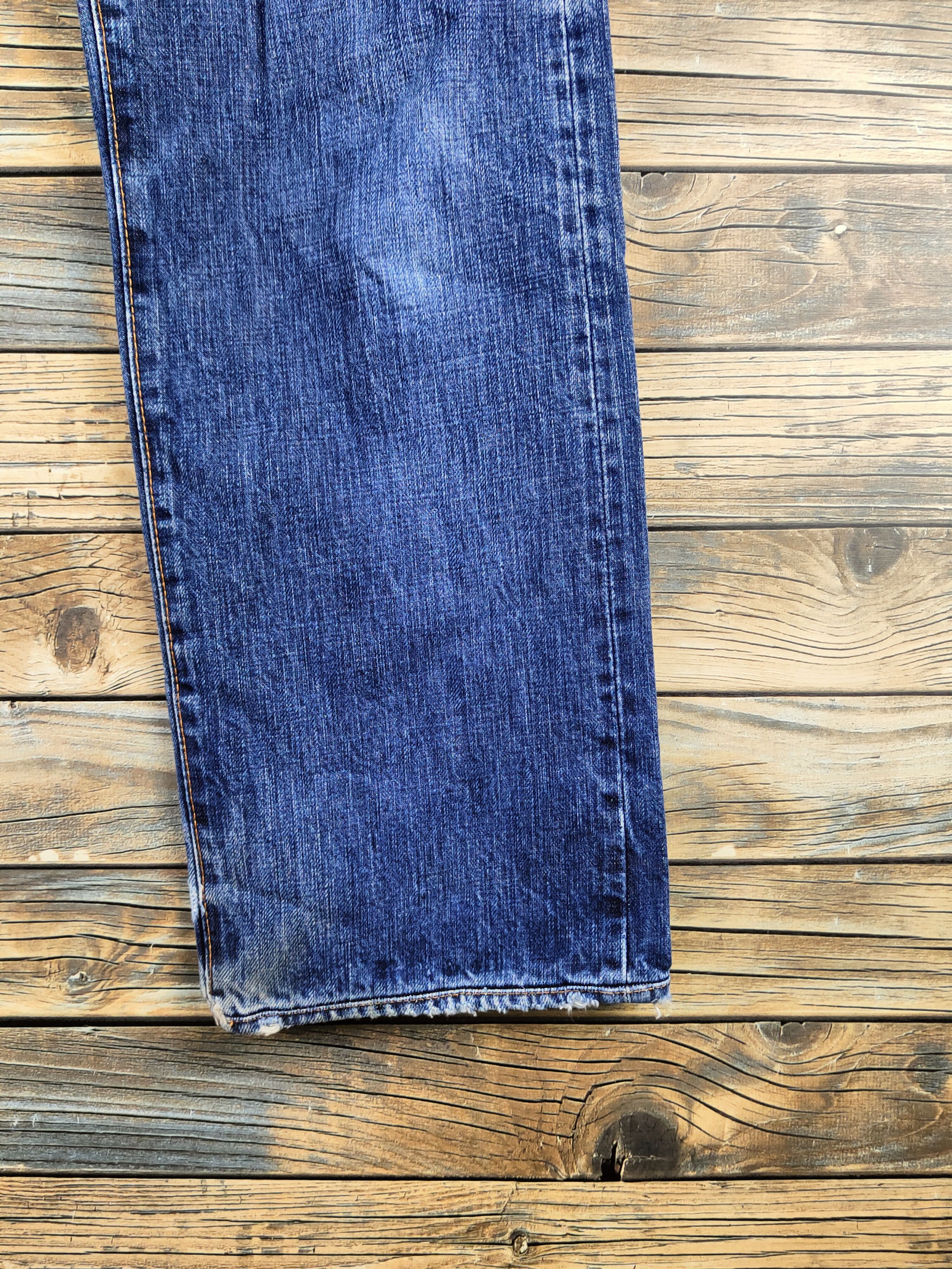 Prps DL Prps japan faded Blue Distressed Ripped denim #46-894 Size US 30 / EU 46 - 6 Thumbnail