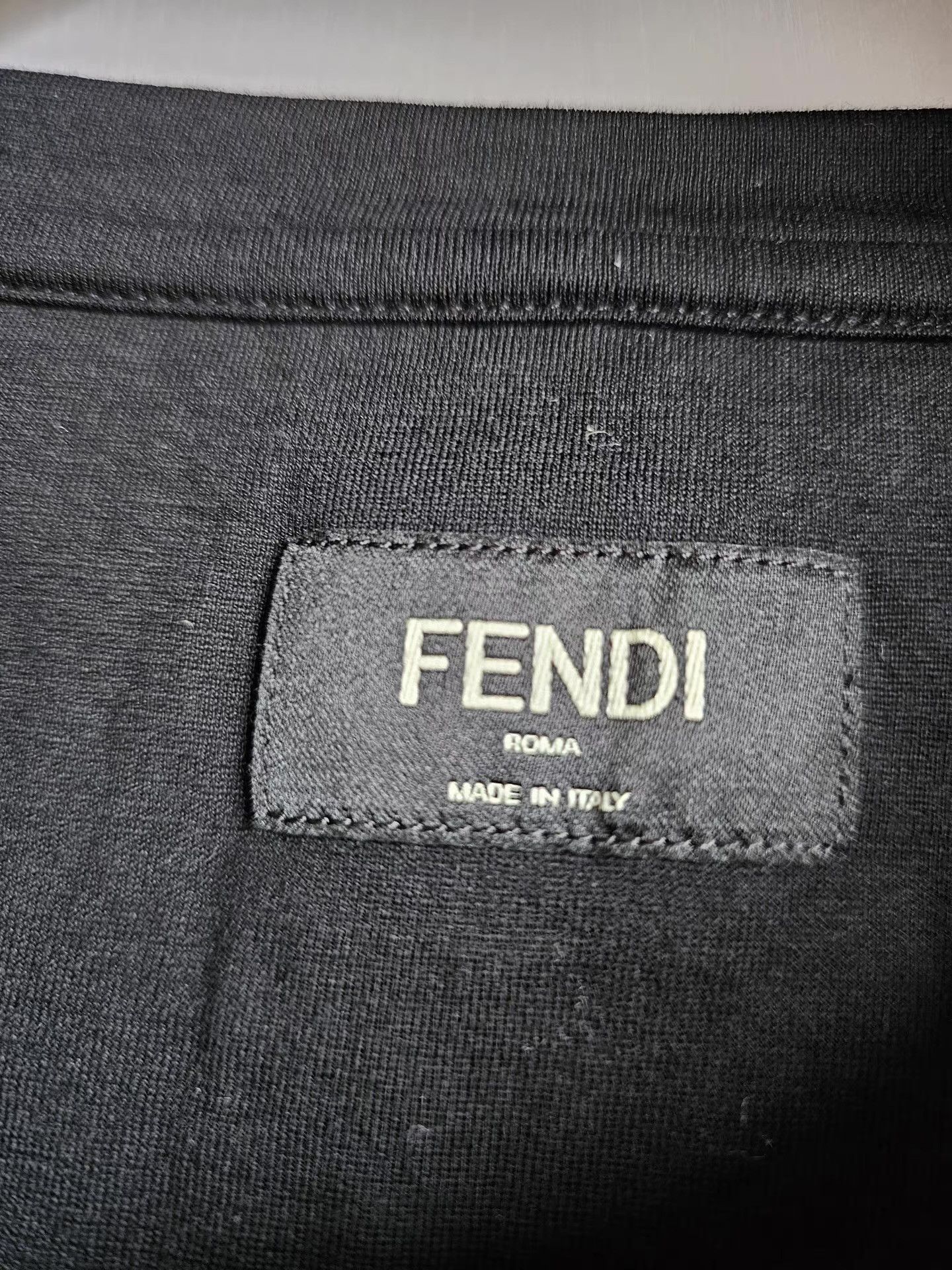 Fendi Fendi Monster Eyes Striped Print Short Sleeve T‑shirt Size US XL / EU 56 / 4 - 3 Thumbnail