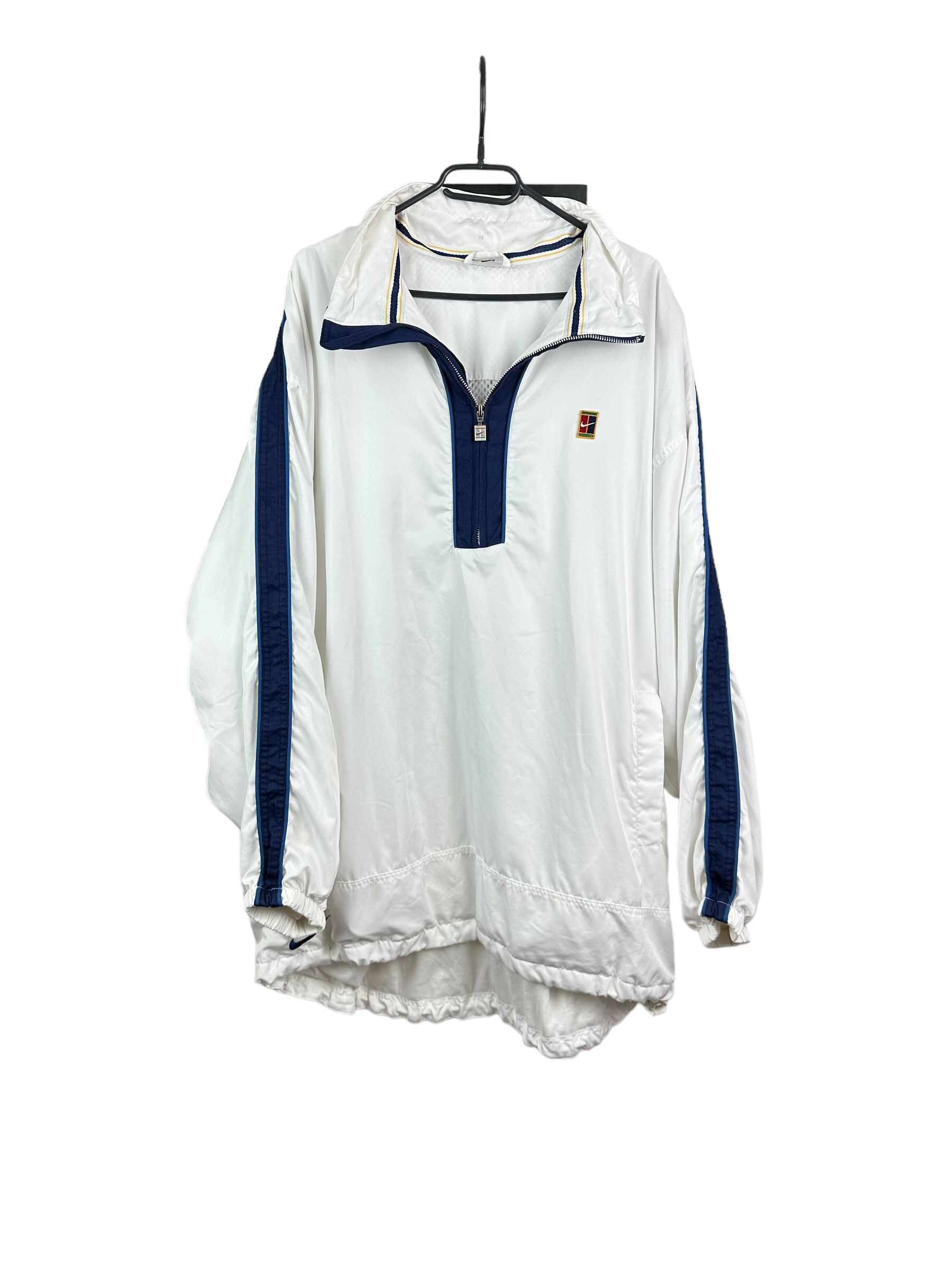 Nike Vintage Nike Court Whire Warm Jacket Rare Sport Y2k Hype Size US XL / EU 56 / 4 - 1 Thumbnail