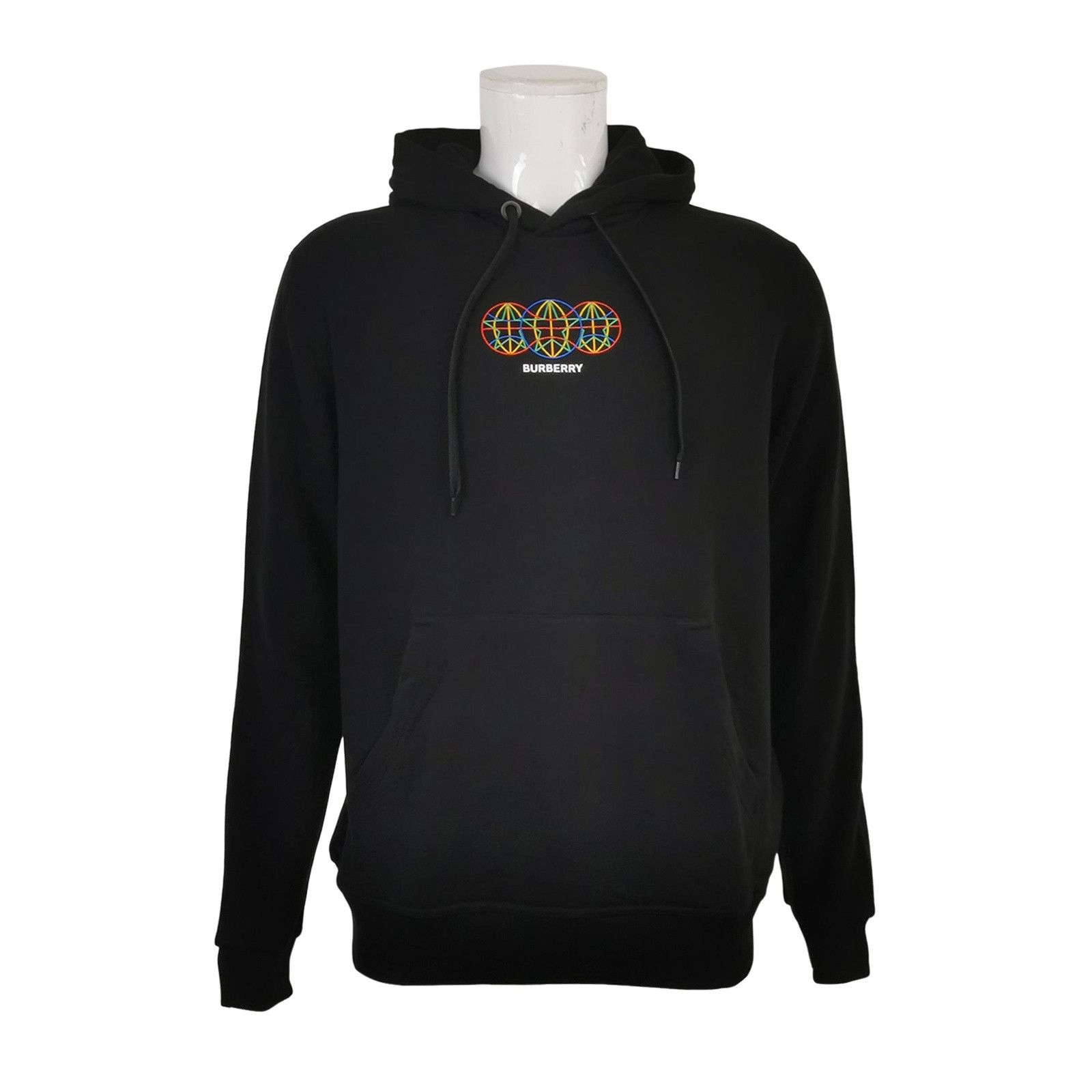 Burberry Burberry Globe Graphic Hoodie M Size US M / EU 48-50 / 2 - 1 Thumbnail