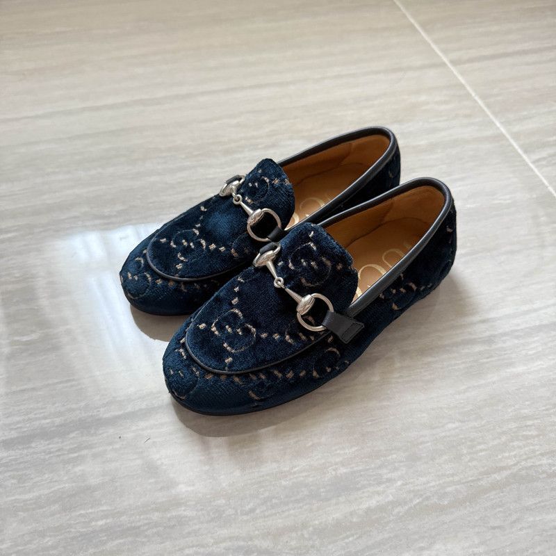 Gucci Gucci Classic Logo Embroidered Kids Casual Shoes Size US 5 / EU 37 - 1 Thumbnail