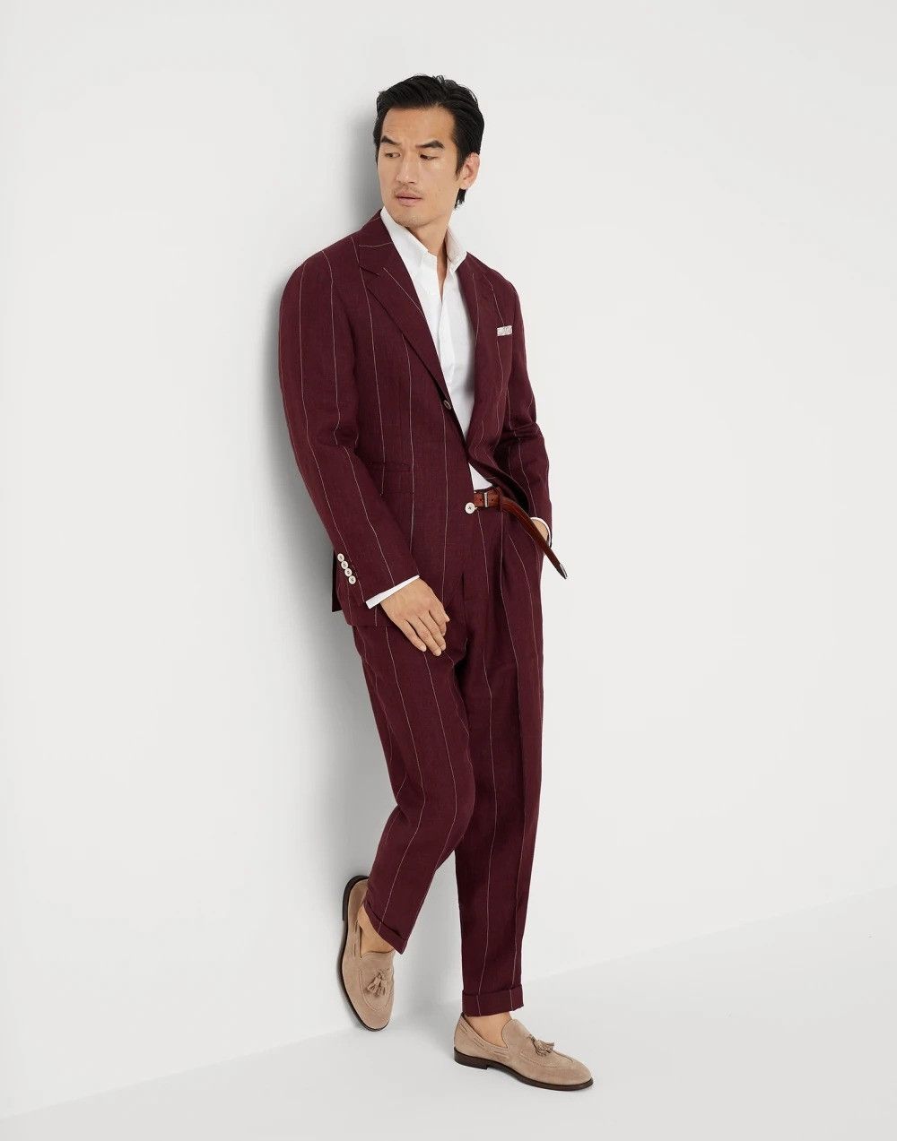 Brunello Cucinelli o1la1rc1a0425 Pants in Red Size US 30 / EU 46 - 3 Thumbnail