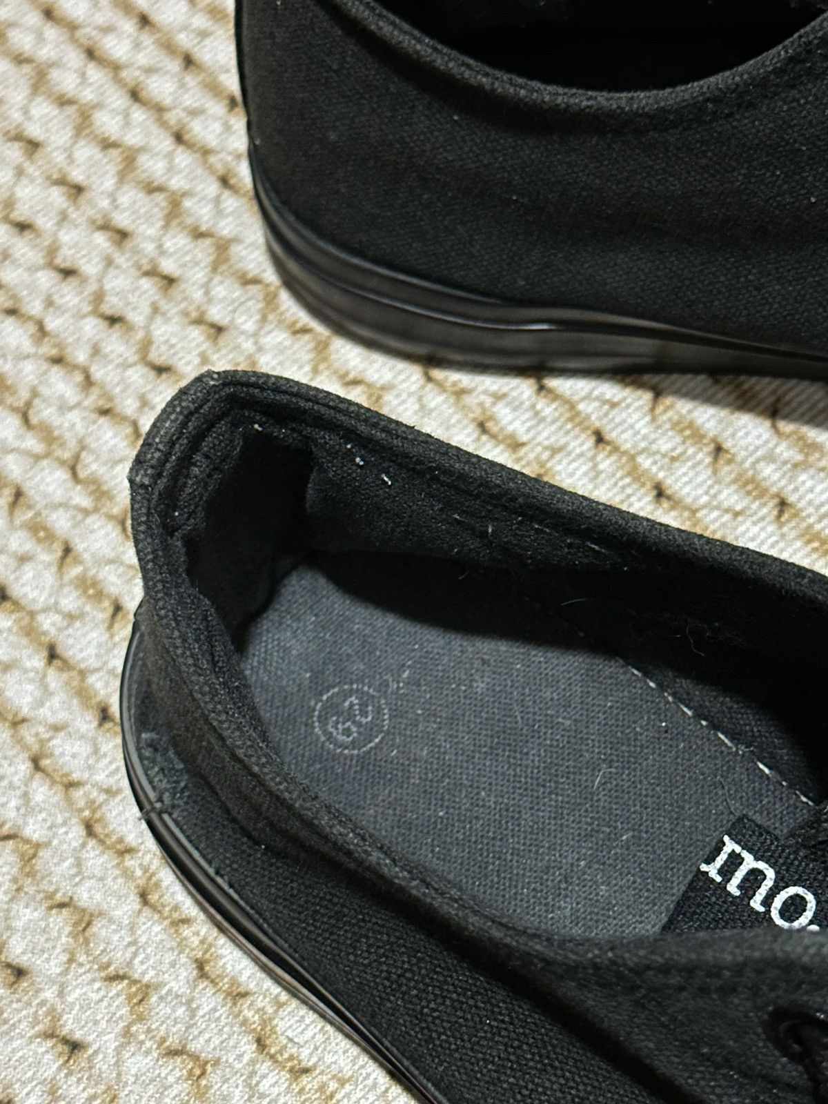 Ground Y SS21 Ground Y Yohji Yamamoto Low Top Black Sneakers Size US 10 / EU 43 - 16 Thumbnail