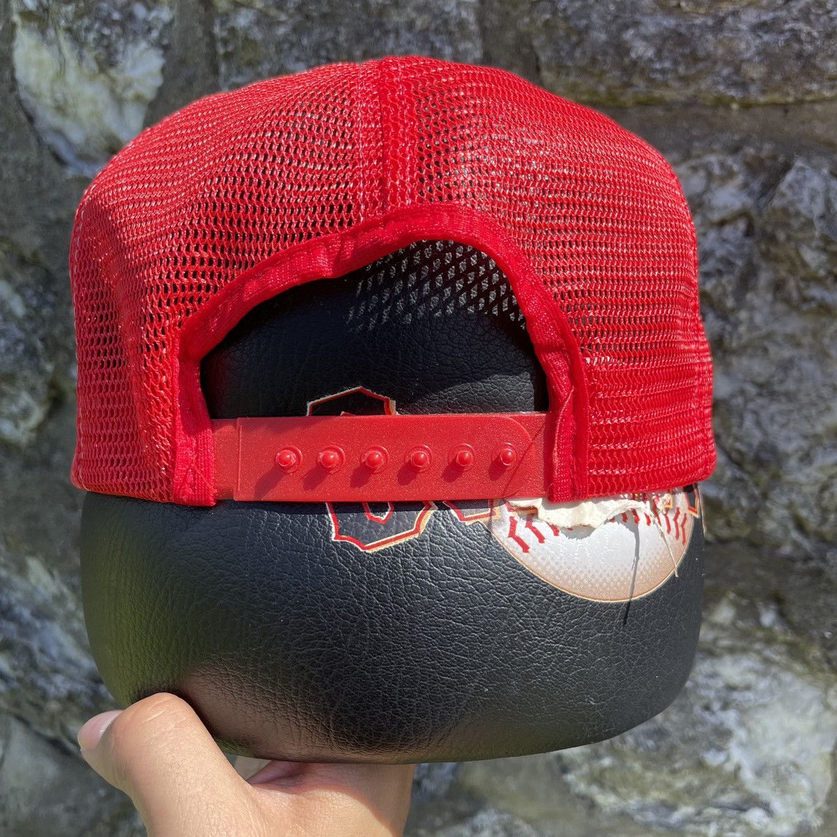 Other Vintage 80s Burger King Logo Trucker Hat Snapback Brown Red Size ONE SIZE - 2 Thumbnail