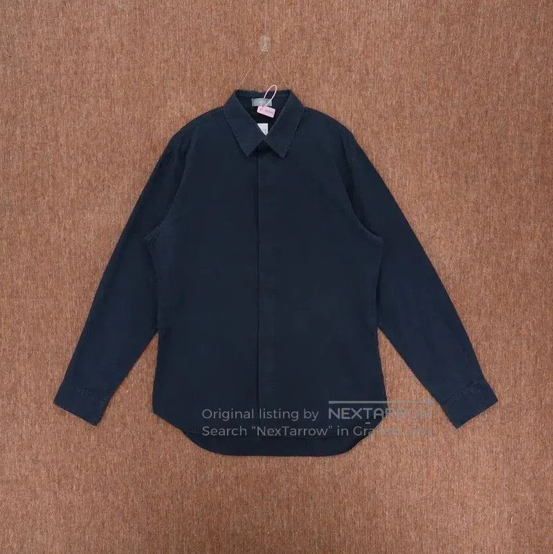 Dior Dior Logo Men's Dark Blue Shirt . Size US M / EU 48-50 / 2 - 1 Thumbnail