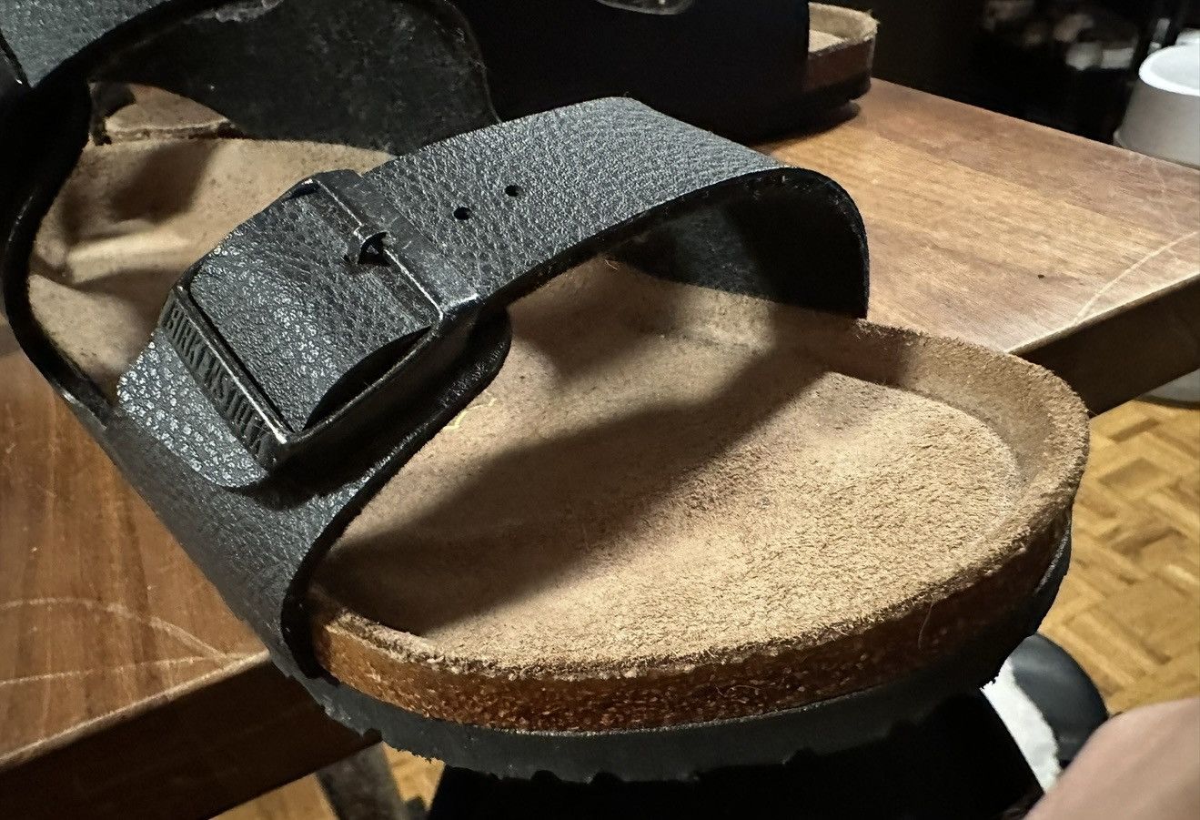 Birkenstock Men’s Birkenstock Sandal - 2 toe strap + heel - sz 10 Size US 9 / EU 42 - 4 Thumbnail