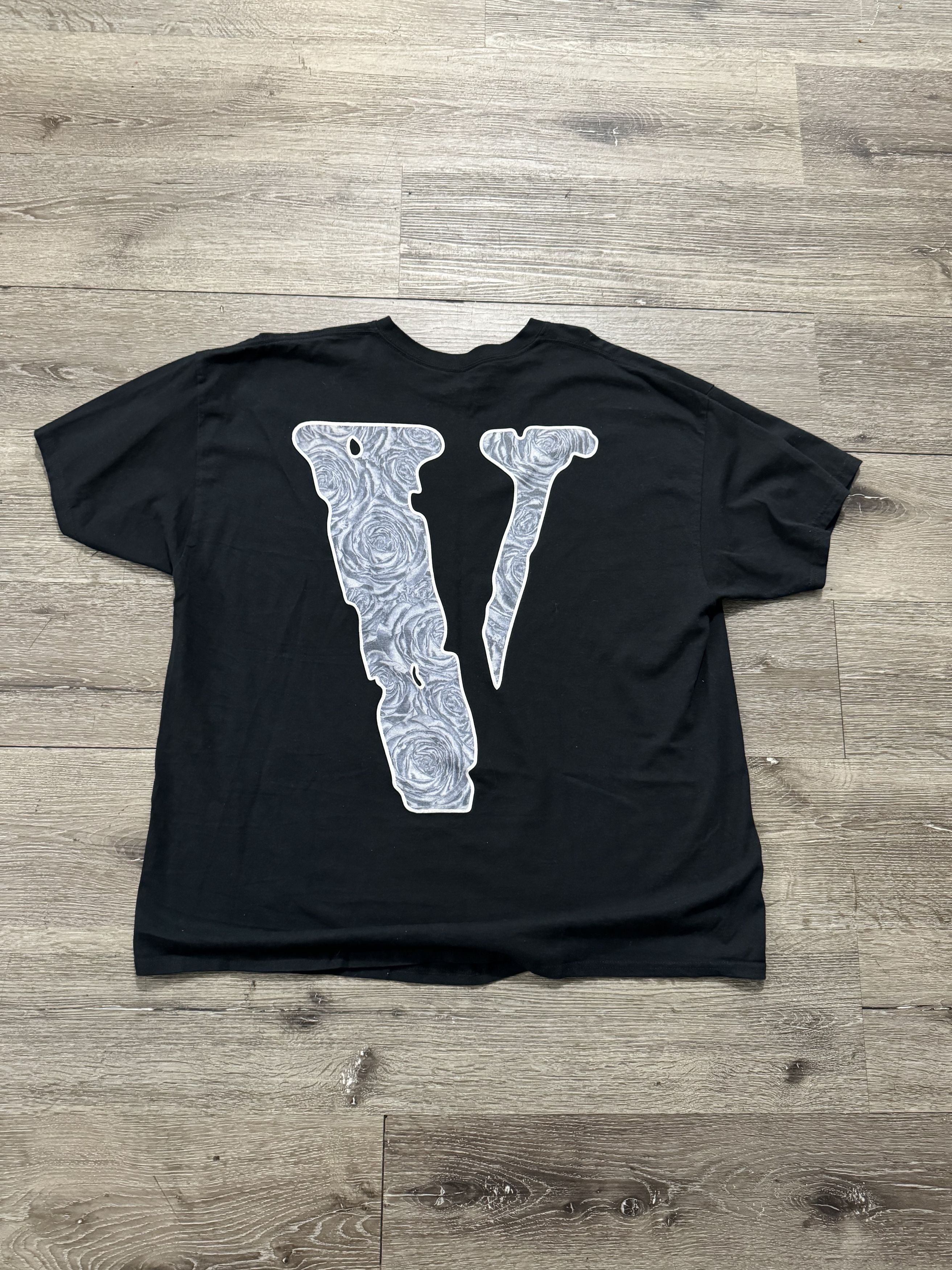 Vlone Pop Smoke ‘The Woo’ Vlone T-Shirt (Black) Size US XXL / EU 58 / 5 - 2 Thumbnail