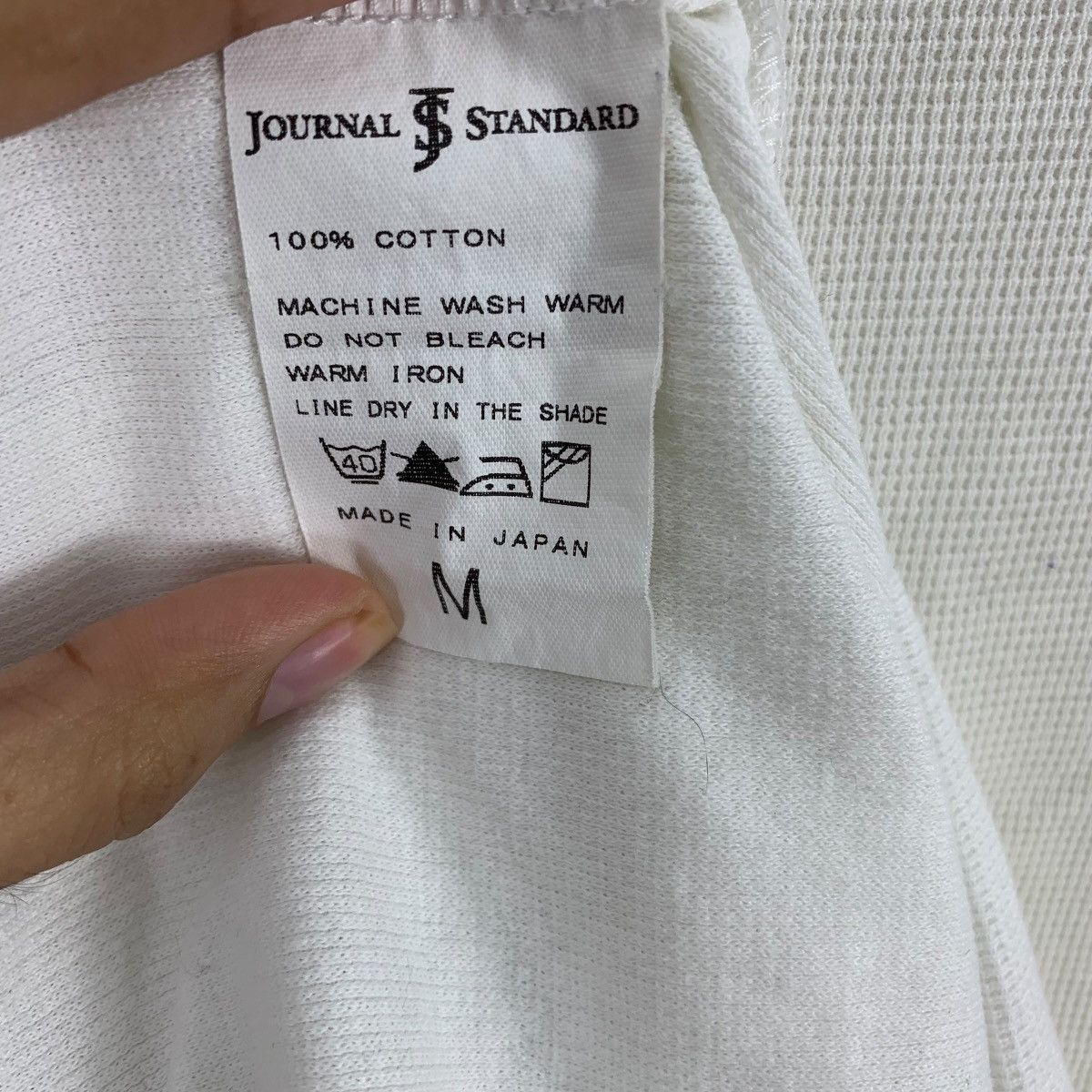 Journal Standard Vintage JOURNAL STANDARD Genuine Quality Baggy Tee Shirt Top Size M / US 6-8 / IT 42-44 - 7 Thumbnail