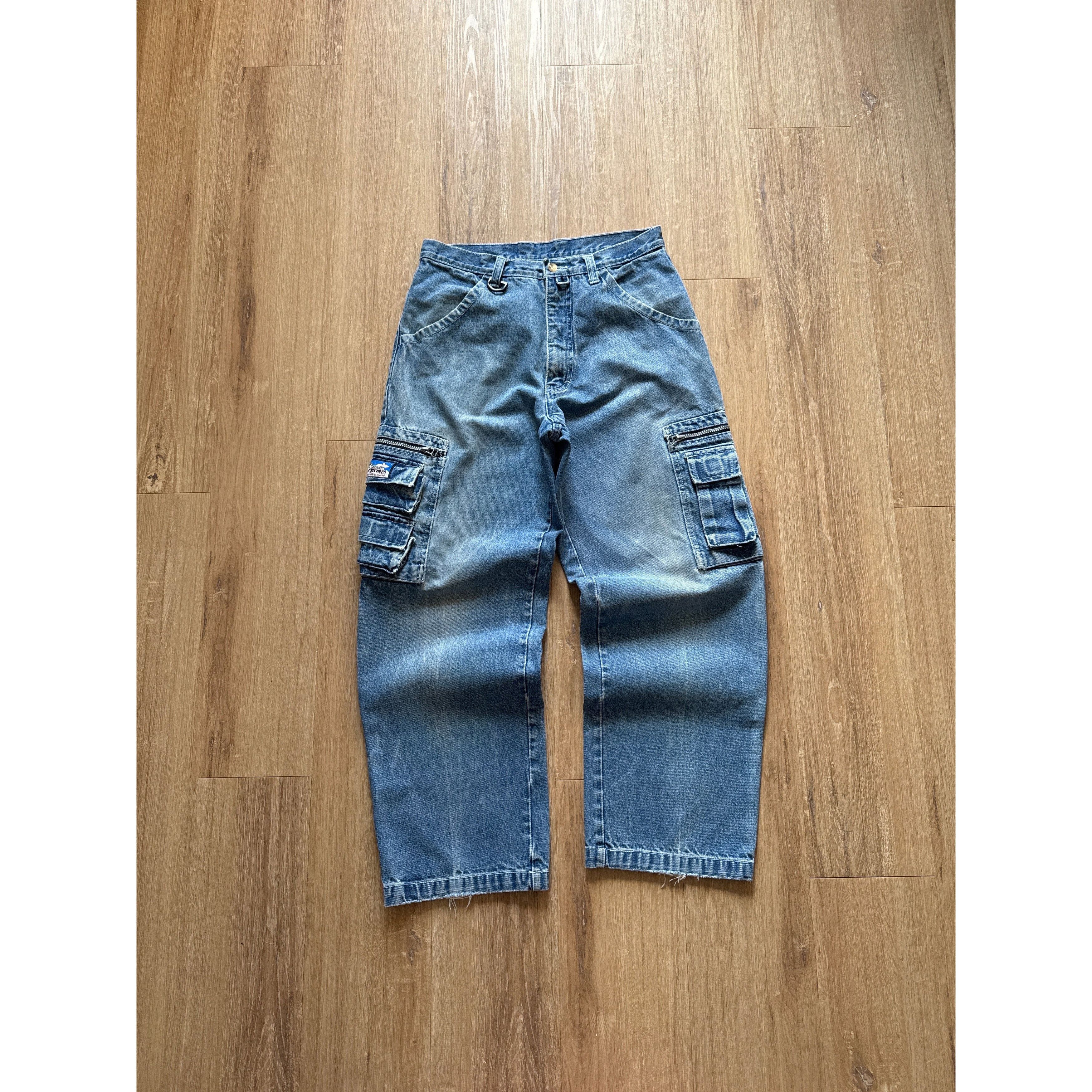 Japanese Brand Vintage Y2K Urban Jeans Wear Cargo Denim Jeans Size US 32 / EU 48 - 1 Thumbnail