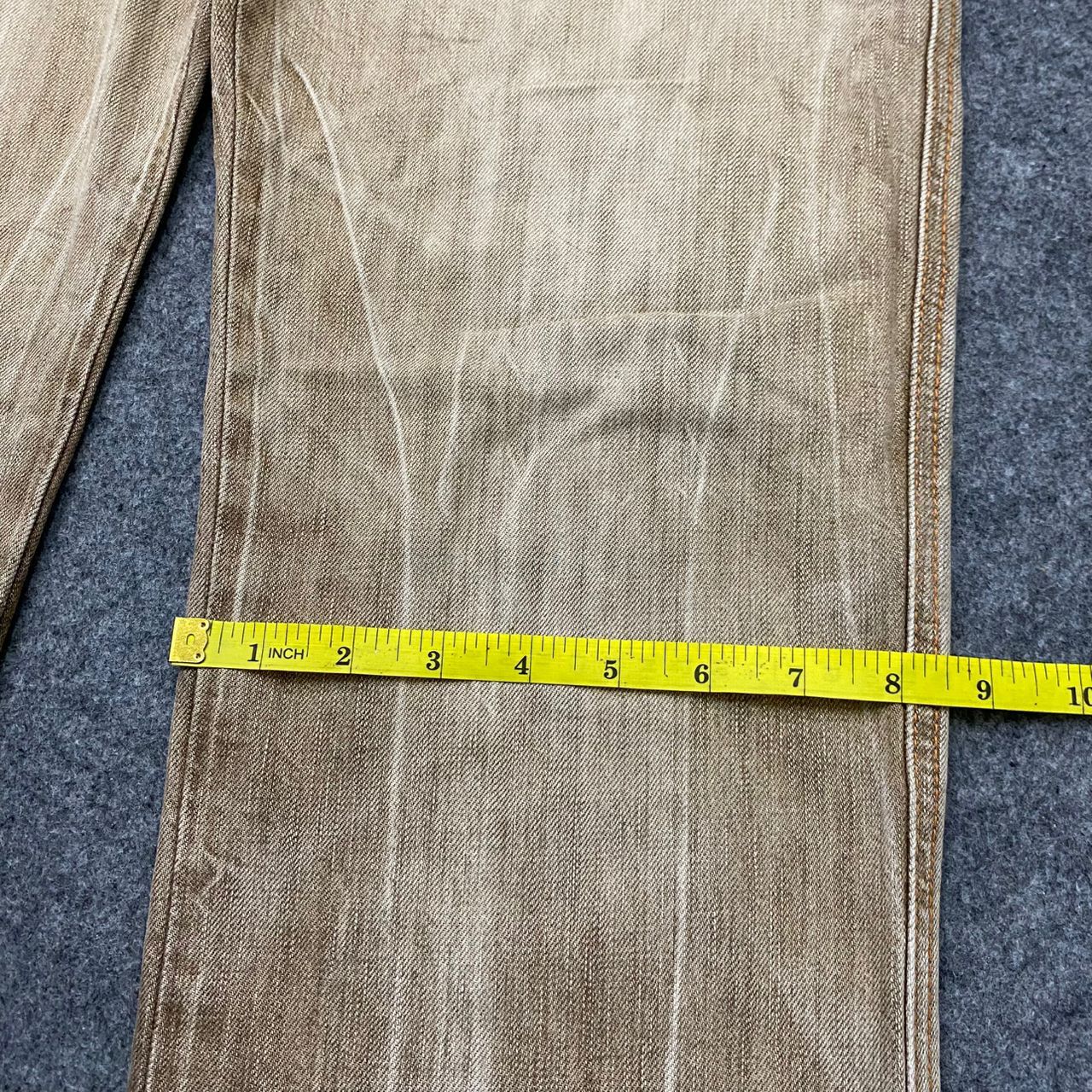 Edwin 💥Best Offer💥Vintage Edwin Blue Trip Distressed Denim Size US 33 - 6 Thumbnail