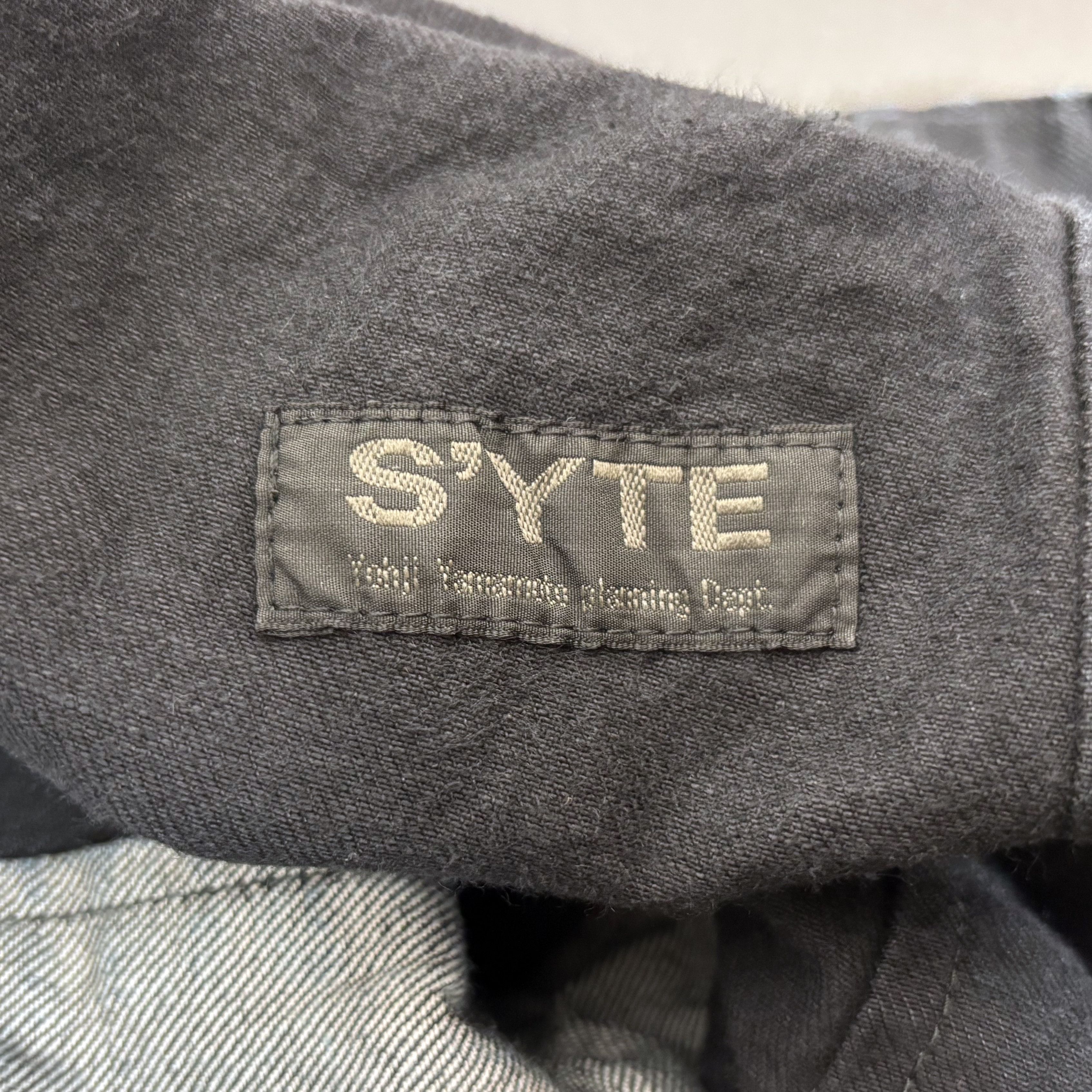 Yohji Yamamoto Syte Sarouel Ripped Patchwork Cropped Denim S'yte Size US 32 / EU 48 - 3 Thumbnail