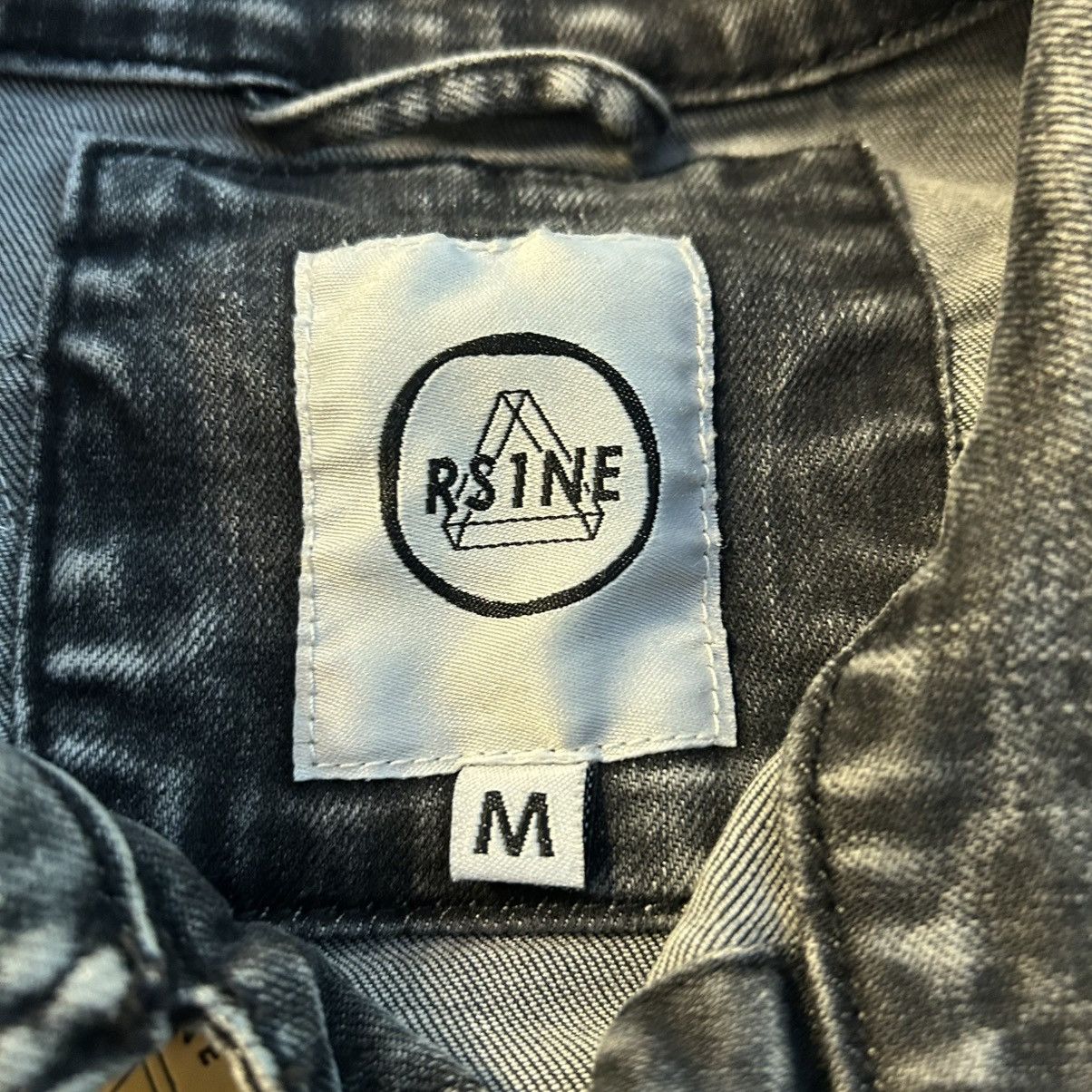 Other RS1NE gray acid washed embroidered denim jacket size M Size US M / EU 48-50 / 2 - 6 Thumbnail