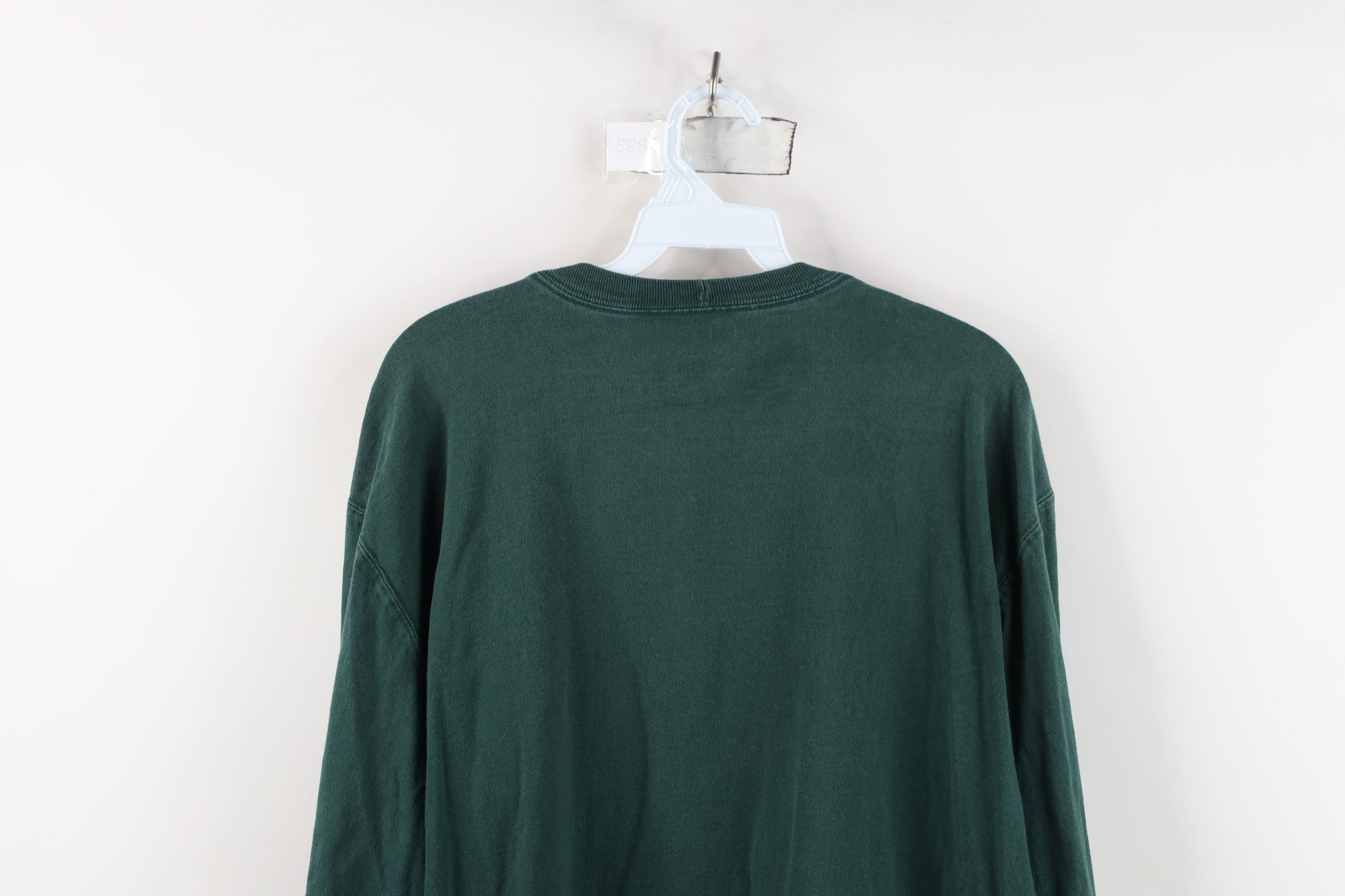 Carhartt Vintage Y2K Carhartt Spell Long Sleeve T-Shirt Green Cotton Size US L / EU 52-54 / 3 - 13 Thumbnail