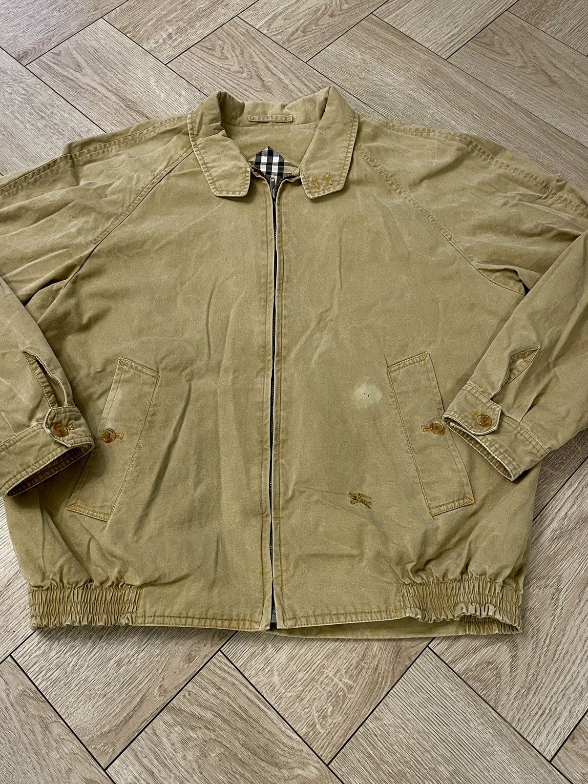 Burberry × Burberry Prorsum Burberrys. Men's bomber, jacket. Vintage Size US S / EU 44-46 / 1 - 1 Thumbnail