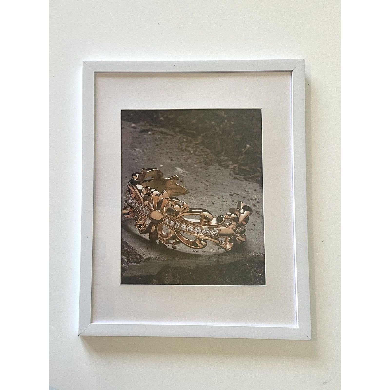 Chrome Hearts × Vintage Chrome Hearts jewelry 11x14 Framed poster Size ONE SIZE - 1 Thumbnail