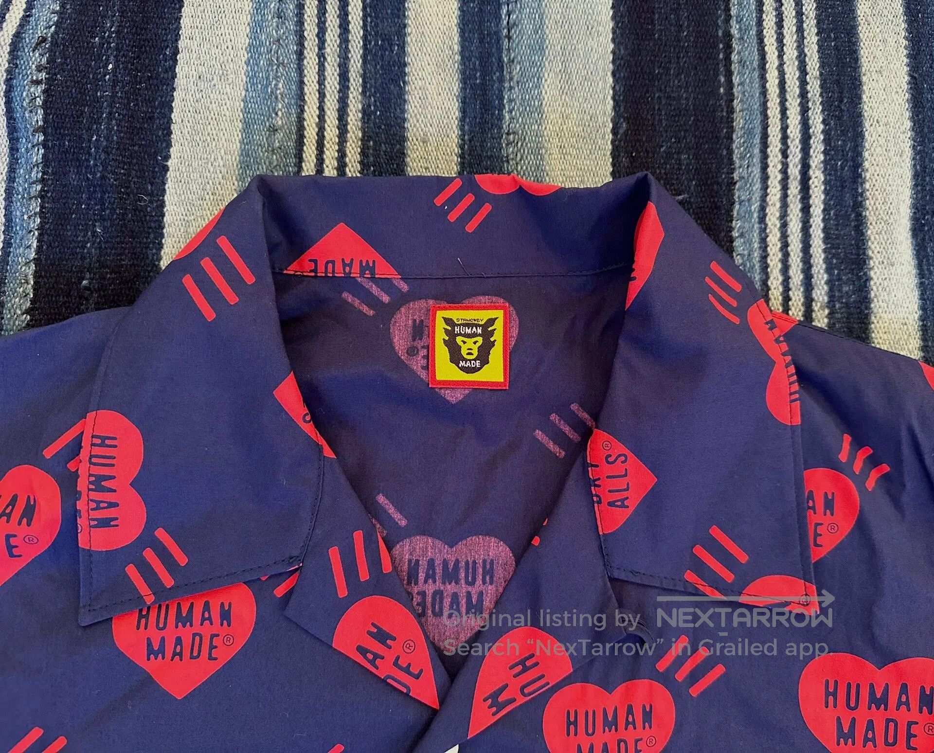 Human Made human made heart pattern aloha shirt. Size US M / EU 48-50 / 2 - 4 Thumbnail