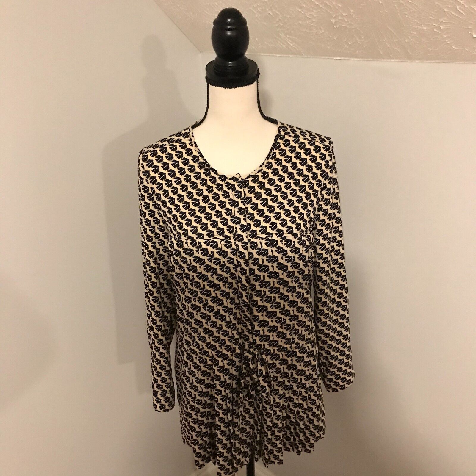 Anthropologie Anthropologie Maeve Women's Selva Drop Waist Tunic Size XS / US 0-2 / IT 36-38 - 1 Thumbnail