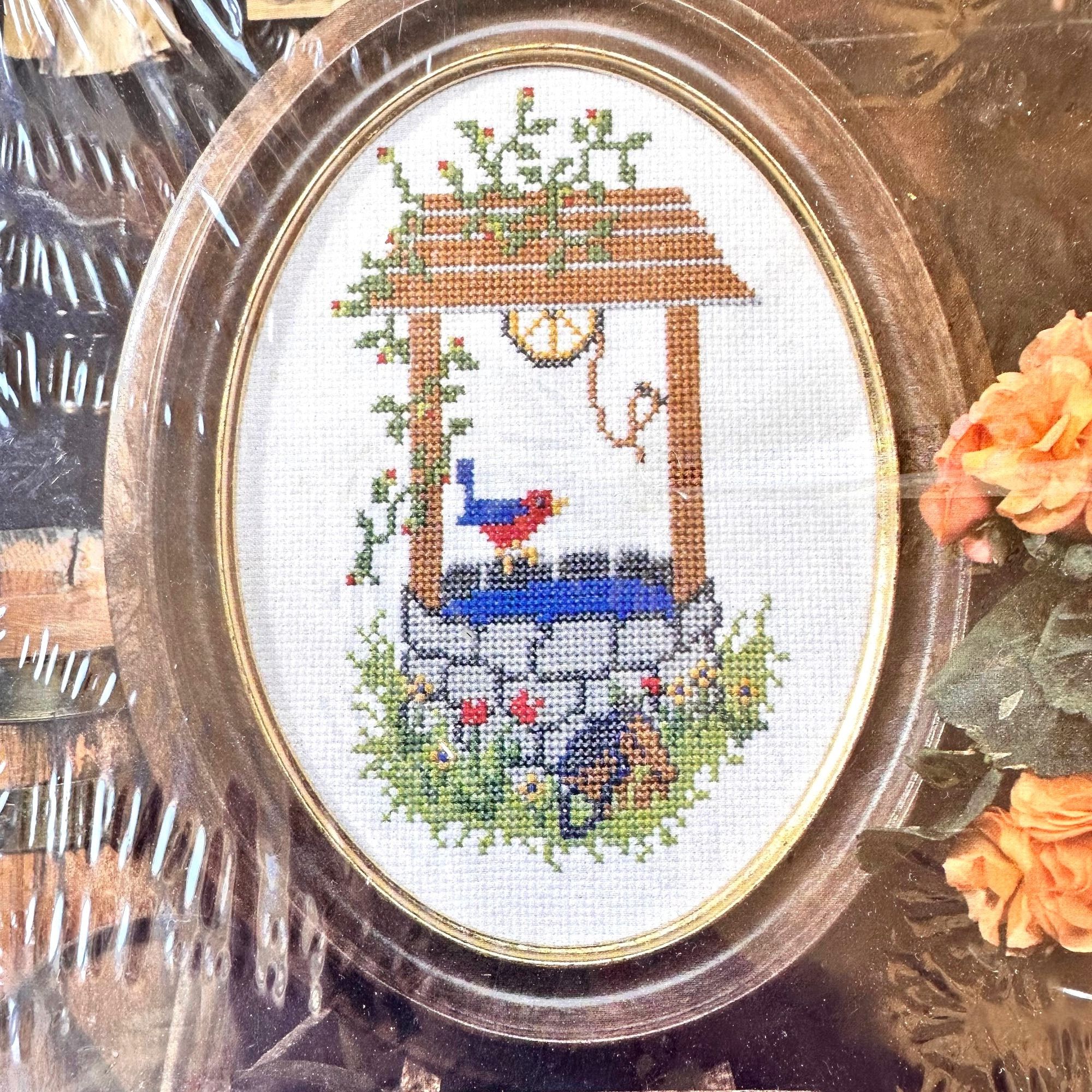 Vintage American Family Crafts Counted Cross Stitch Kit 5706 Wishing Size ONE SIZE - 2 Thumbnail
