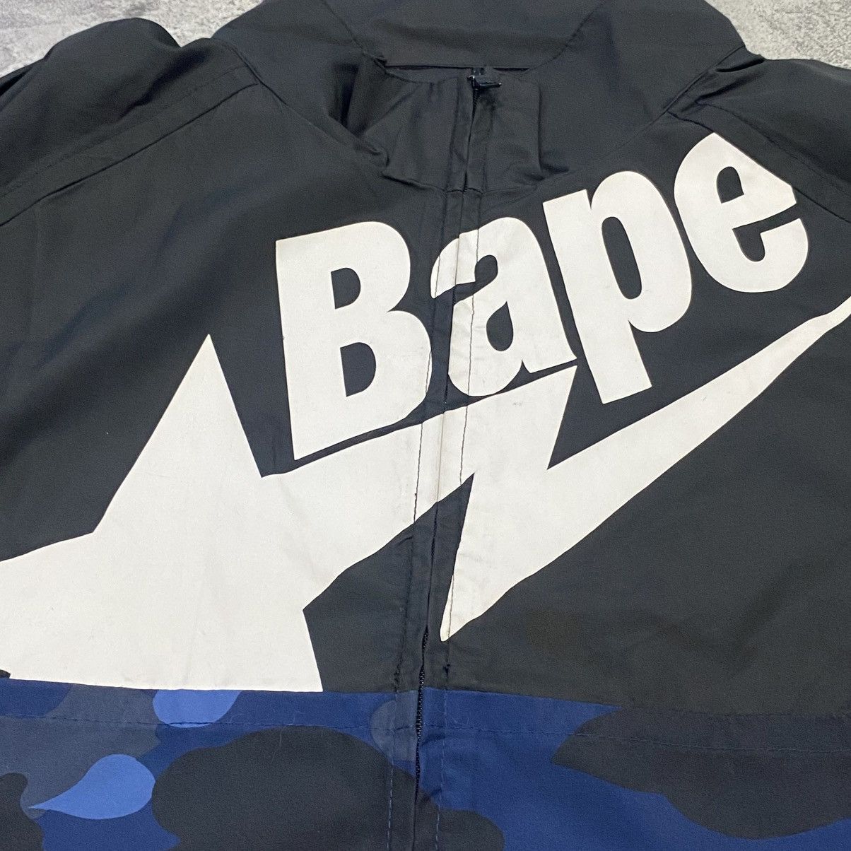 Bape Bapesta Blue Camo Cycle Jacket Size US XXL / EU 58 / 5 - 2 Thumbnail