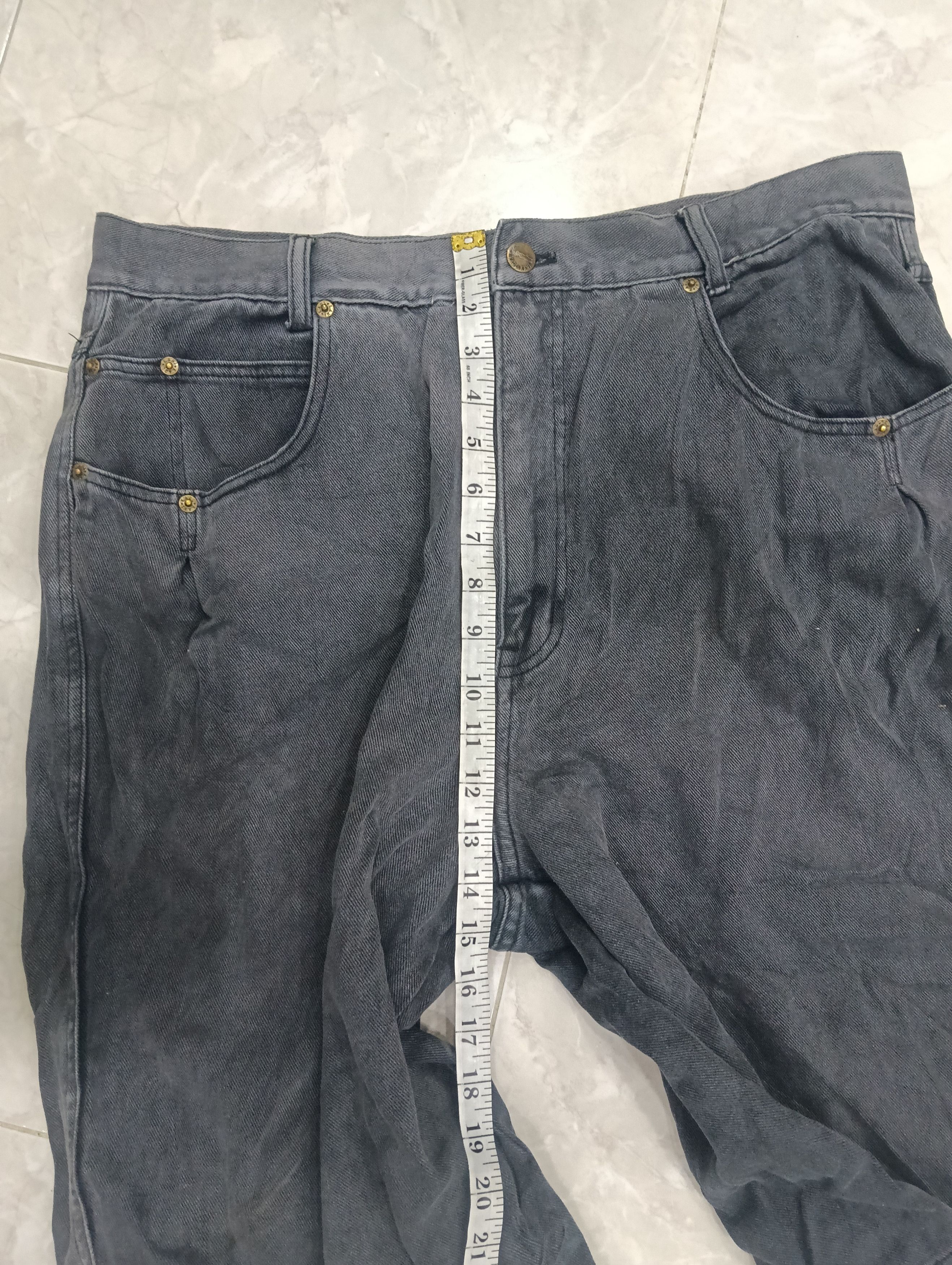 Karl Kani Karl Kani Indigo Dyed Short Baggy Pant Size US 37 - 15 Thumbnail