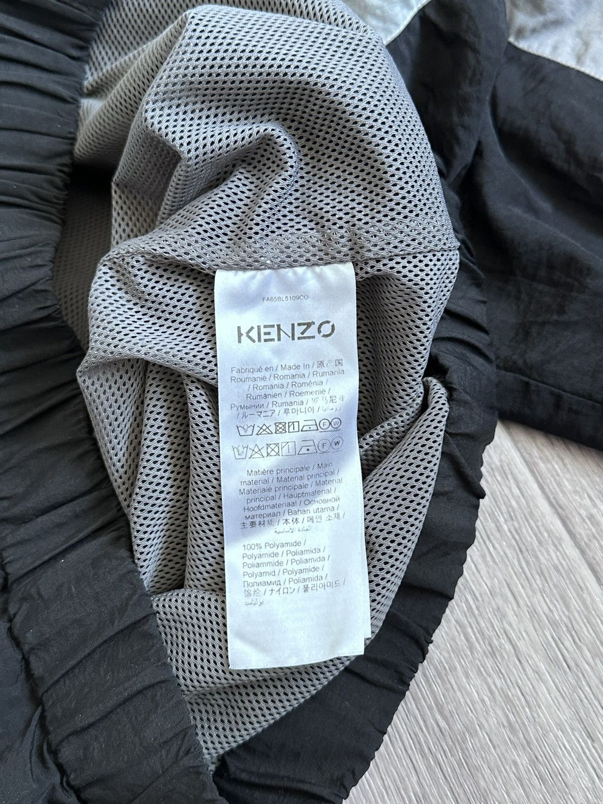 Kenzo × Vintage Vintage Kenzo Suit Court, Black, FA65PA5109CO, M Size 38R - 13 Thumbnail