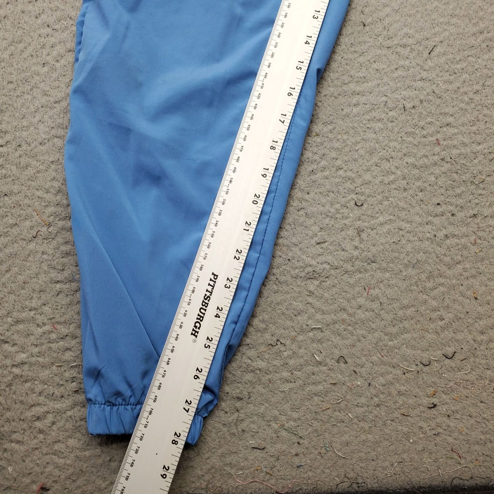 Vintage IXSPA Jogger Pants Womens Small Blue Running Training Ankle Zip Elastic Waist XS? Size 28" / US 6 / IT 42 - 5 Thumbnail