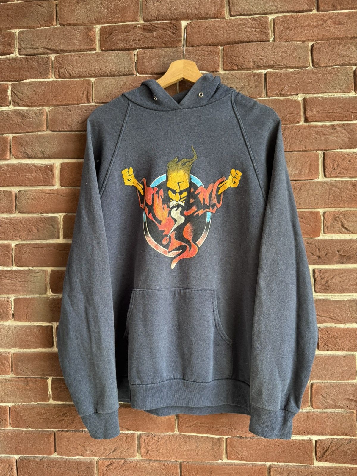 Band Tees Rare 1995 90s Thunderdome Vintage Gabber Band HOODIE Large Size US L / EU 52-54 / 3 - 1 Thumbnail