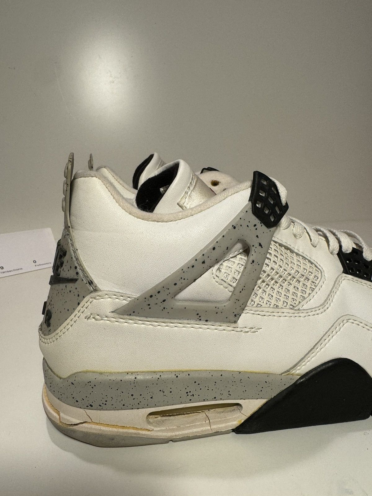 Jordan Brand Jordan White Cement 4 FINAL PRICE DROP!! Size US 11 / EU 44 - 11 Thumbnail