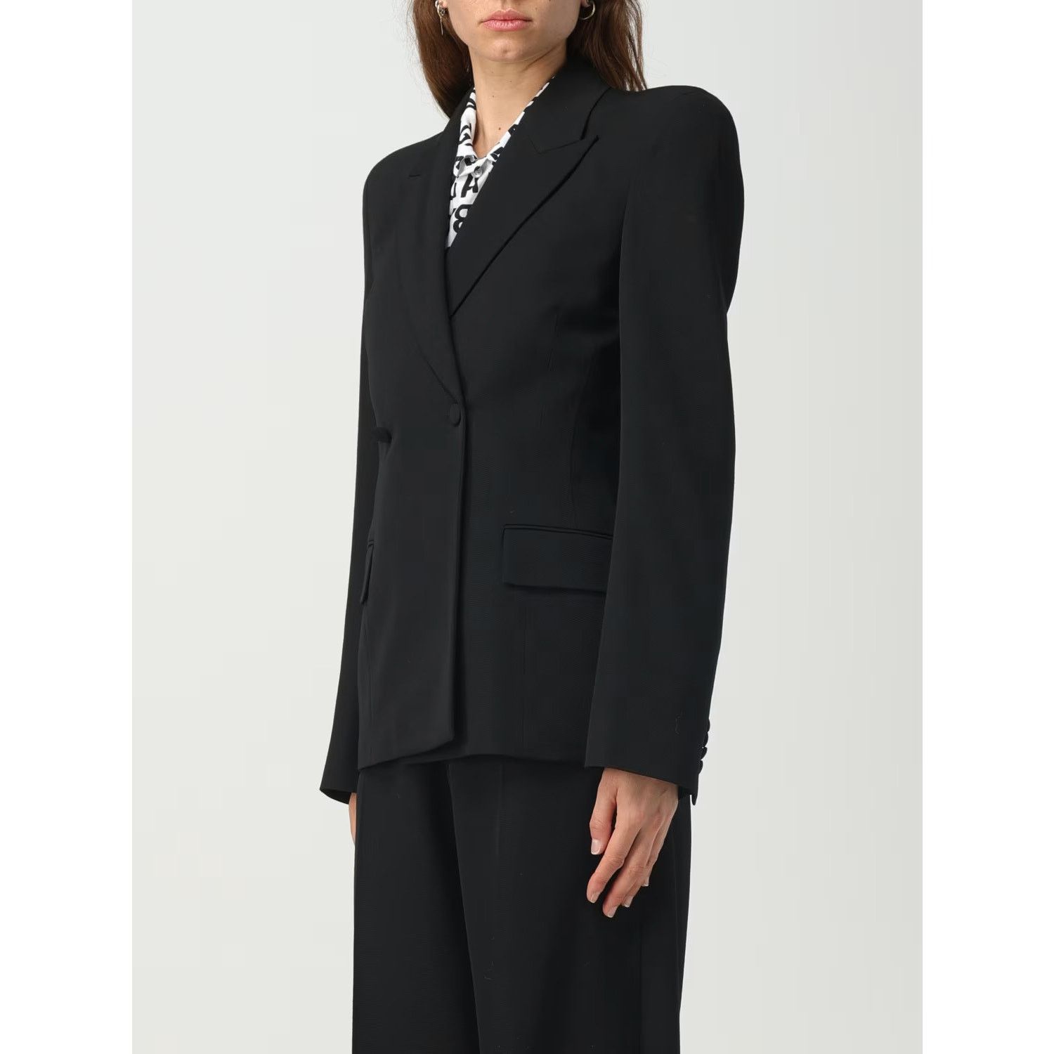 Balenciaga NWT 2023 Balenciaga Round Shoulder Waisted Jacket - FR 40 Size L / US 10 / IT 46 - 19 Thumbnail