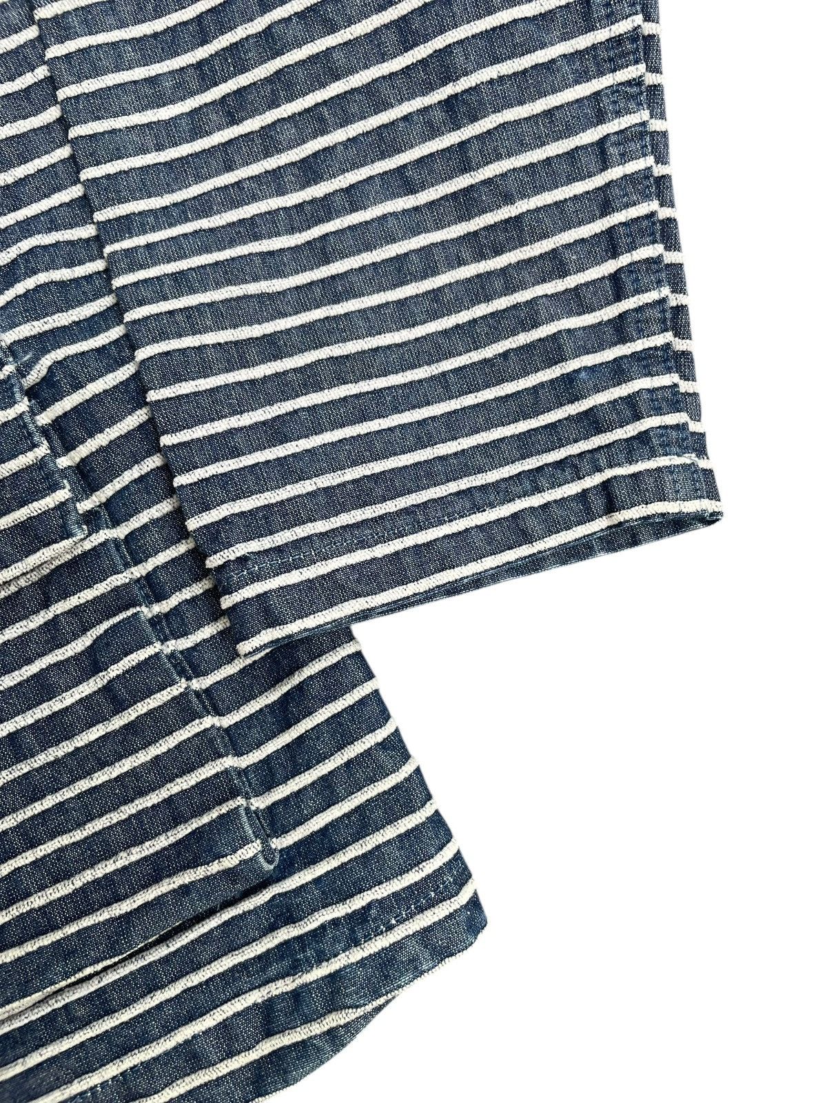 UES Japan UE Embossed Stripe Chore Jacket Size US L / EU 52-54 / 3 - 4 Thumbnail